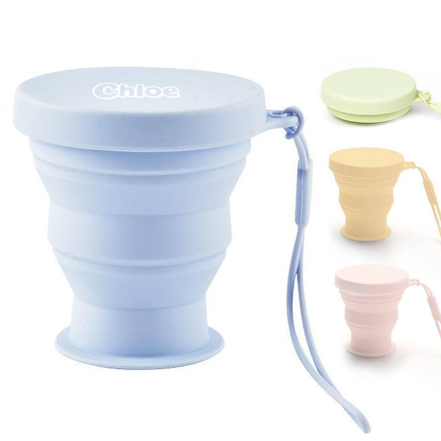 7oz Collapsible Food Grade Silicone Cup 2