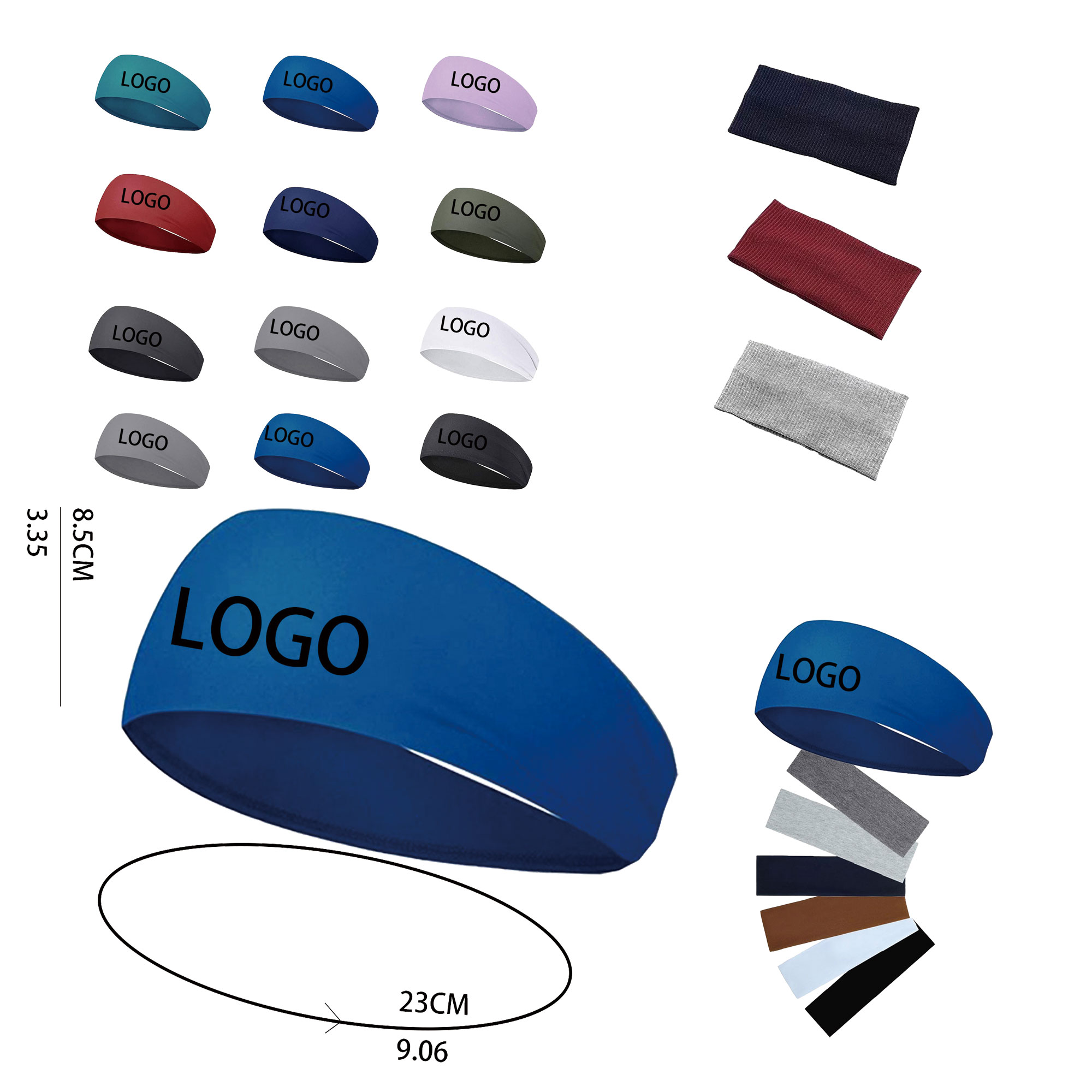 Unisex Athletic Sweatband for Sports 3