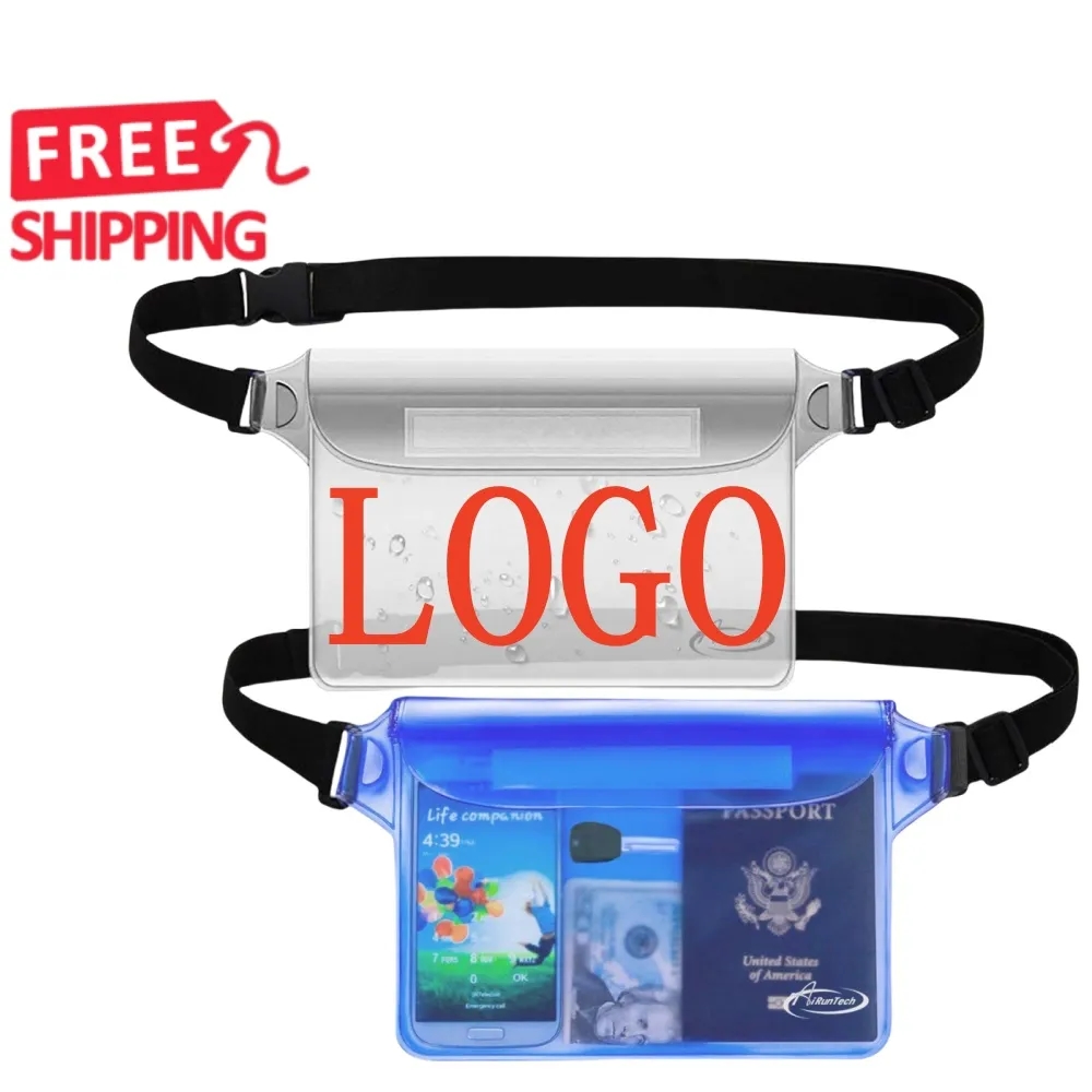 IPX8 Waterproof Phone Pouch with Waist Strap 8