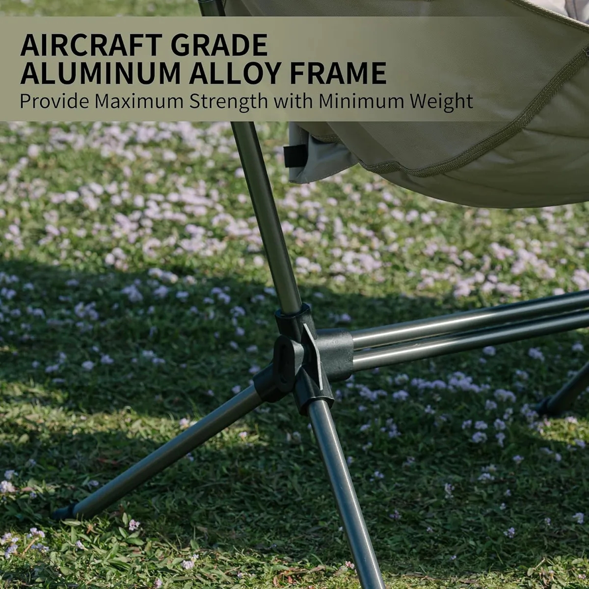 Folding Outdoor Camping Chair with carry Bag and Cup Holder 2
