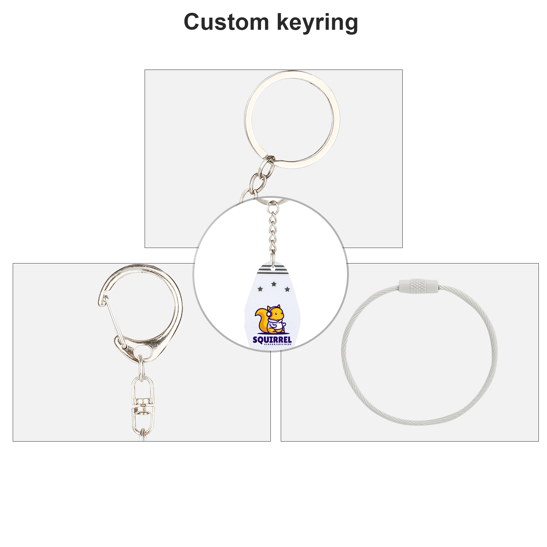 Custom Acrylic Key Chain 6