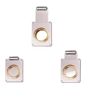 Sleek Card Shaped Cigar Cutter With Wood Finish 11