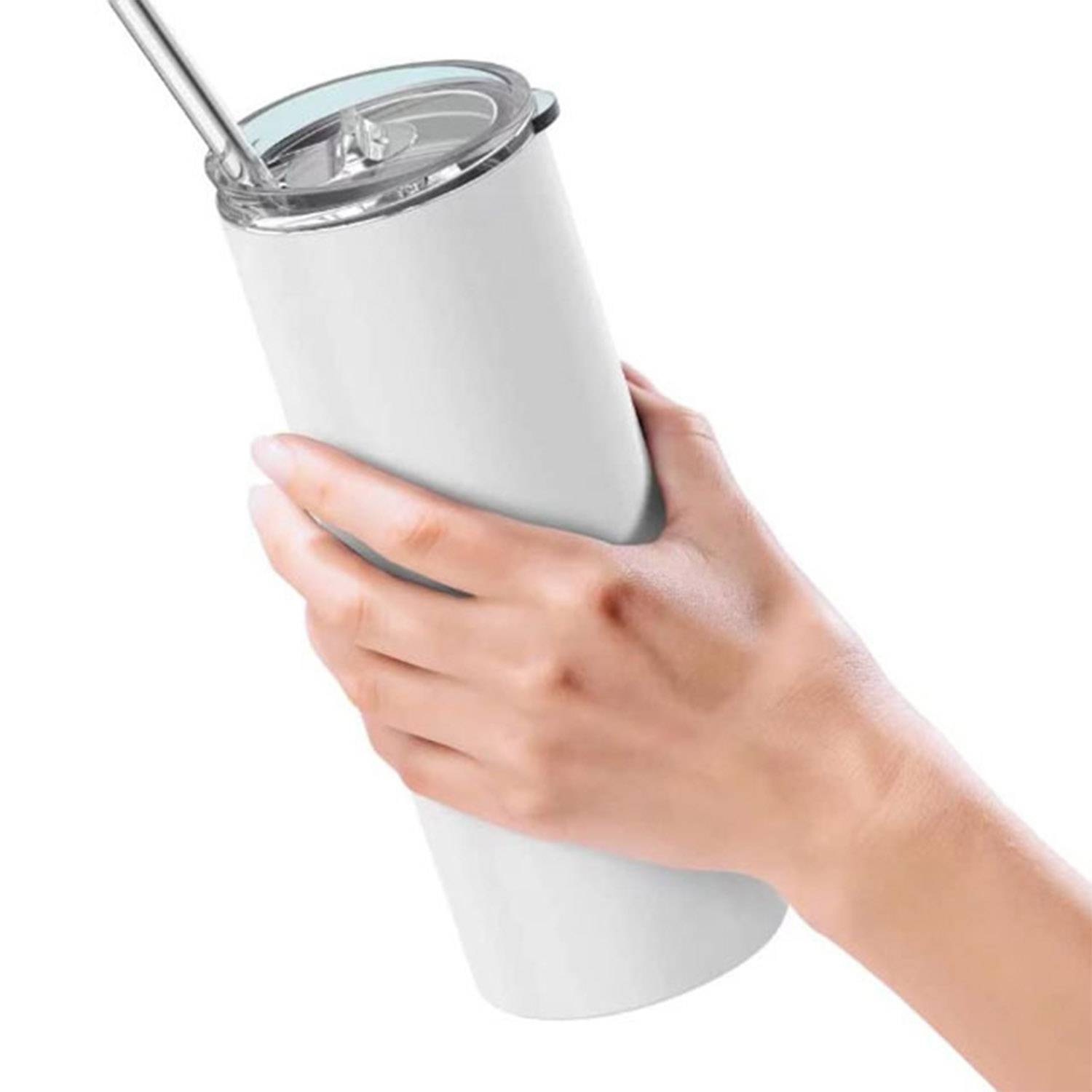 20 Oz Color Changing Slim Insulated Travel Tumbler W/ Lid 3