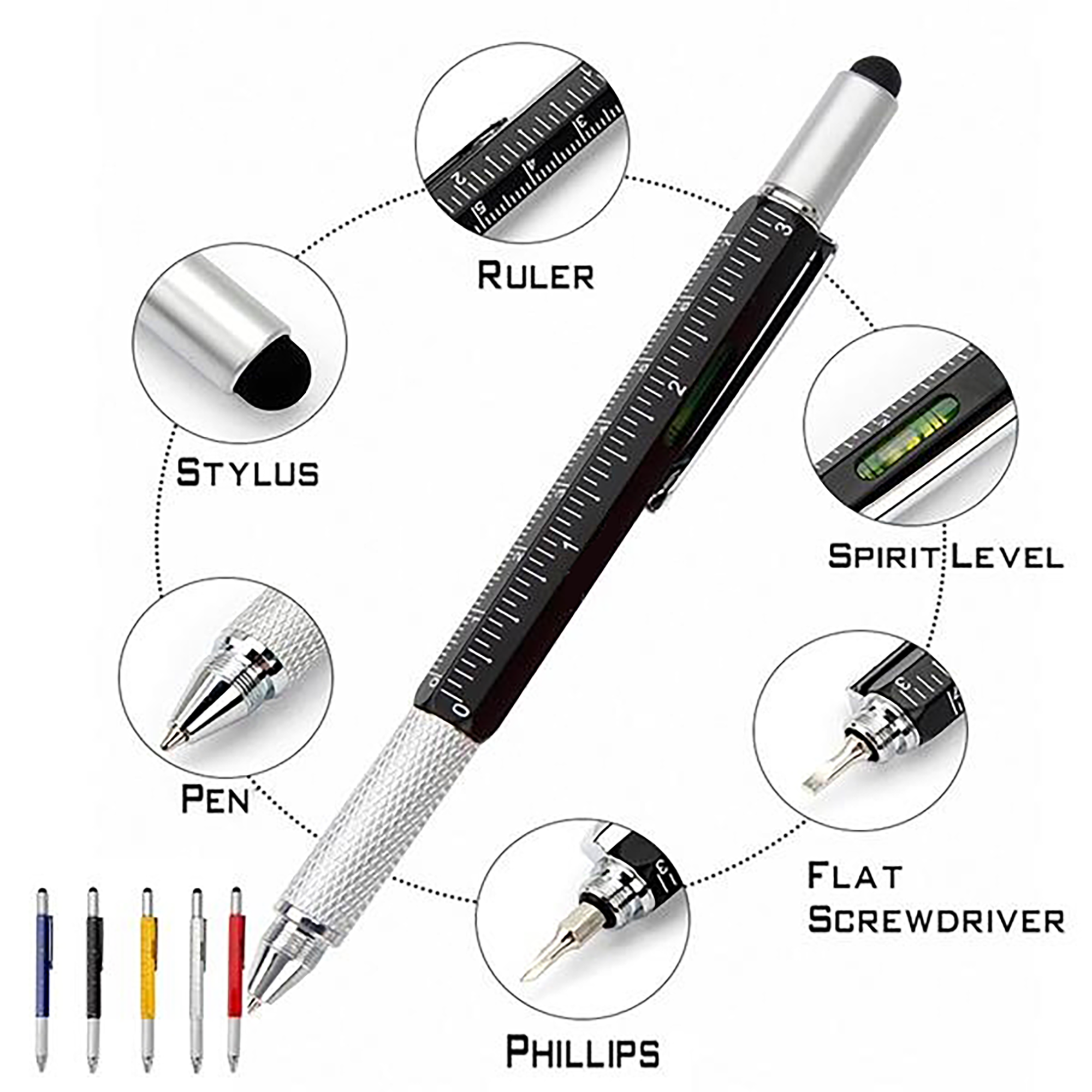 6 In 1 Multifuction Tool Pen 2