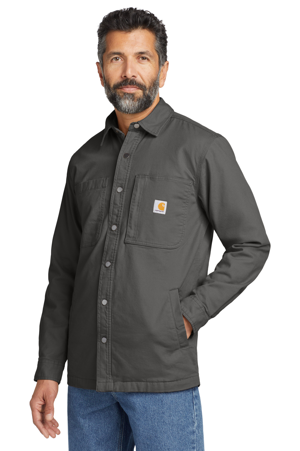 Carhartt Rugged Flex Fleece-Lined Shirt Jac CT105532 4