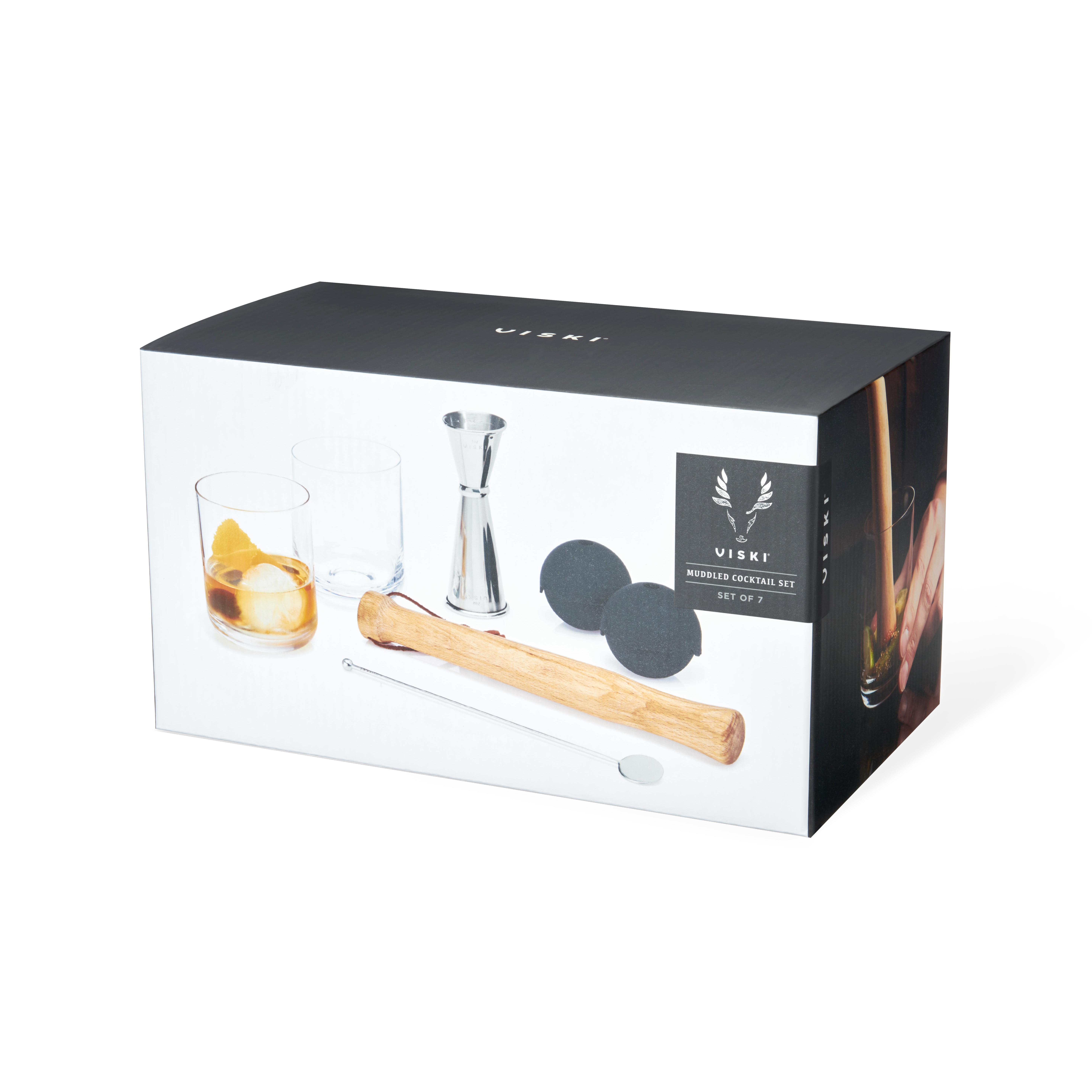 Viski® 7-Piece Muddled Cocktail Set 4