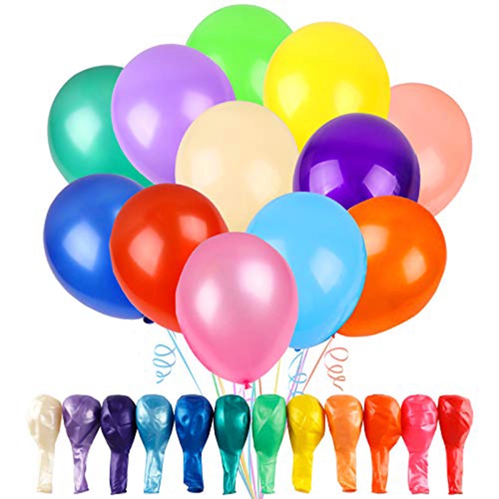 12 Inch Thicken Rainbow Latex Balloons 4
