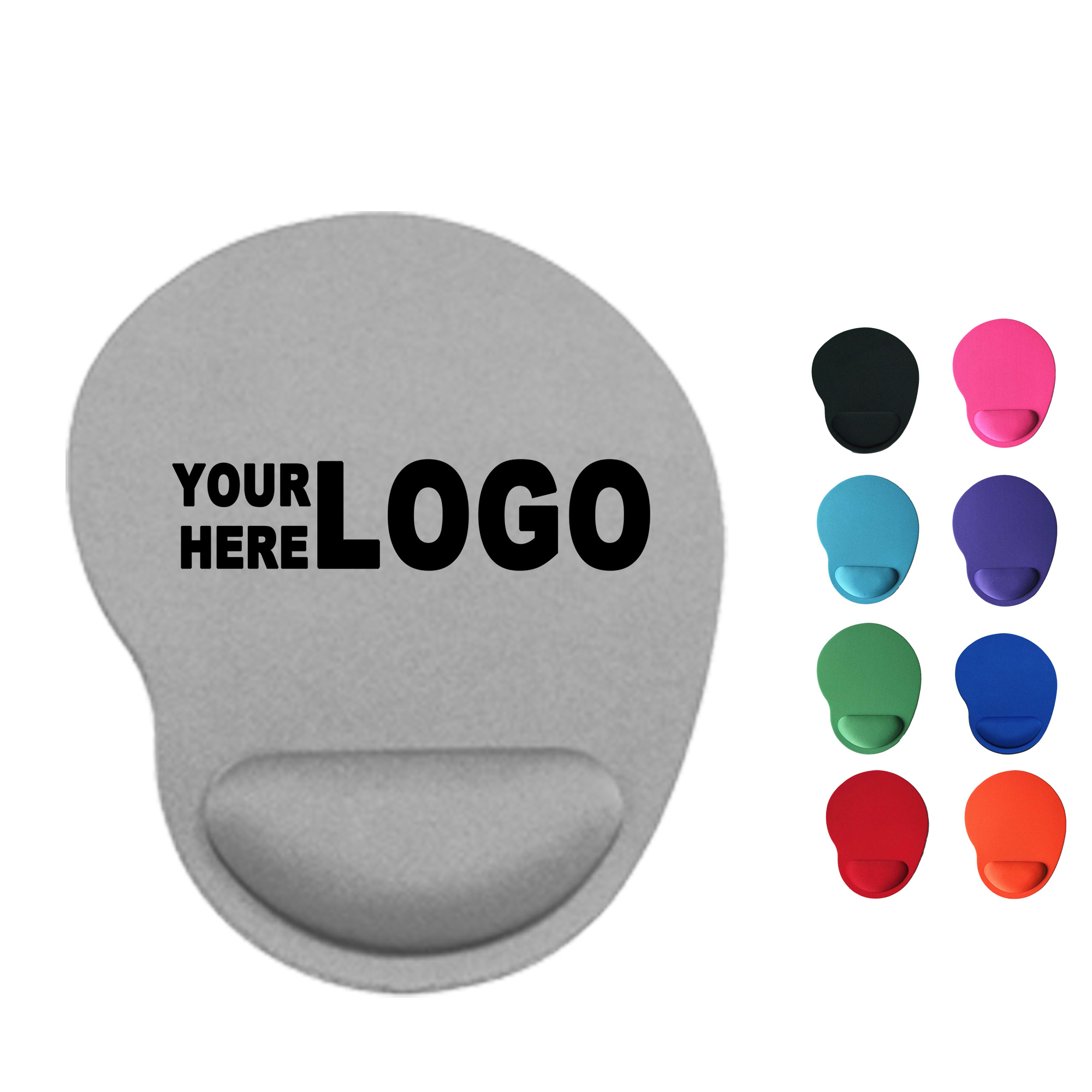 Vibrant Desk Mousepad with Wrist Support 2