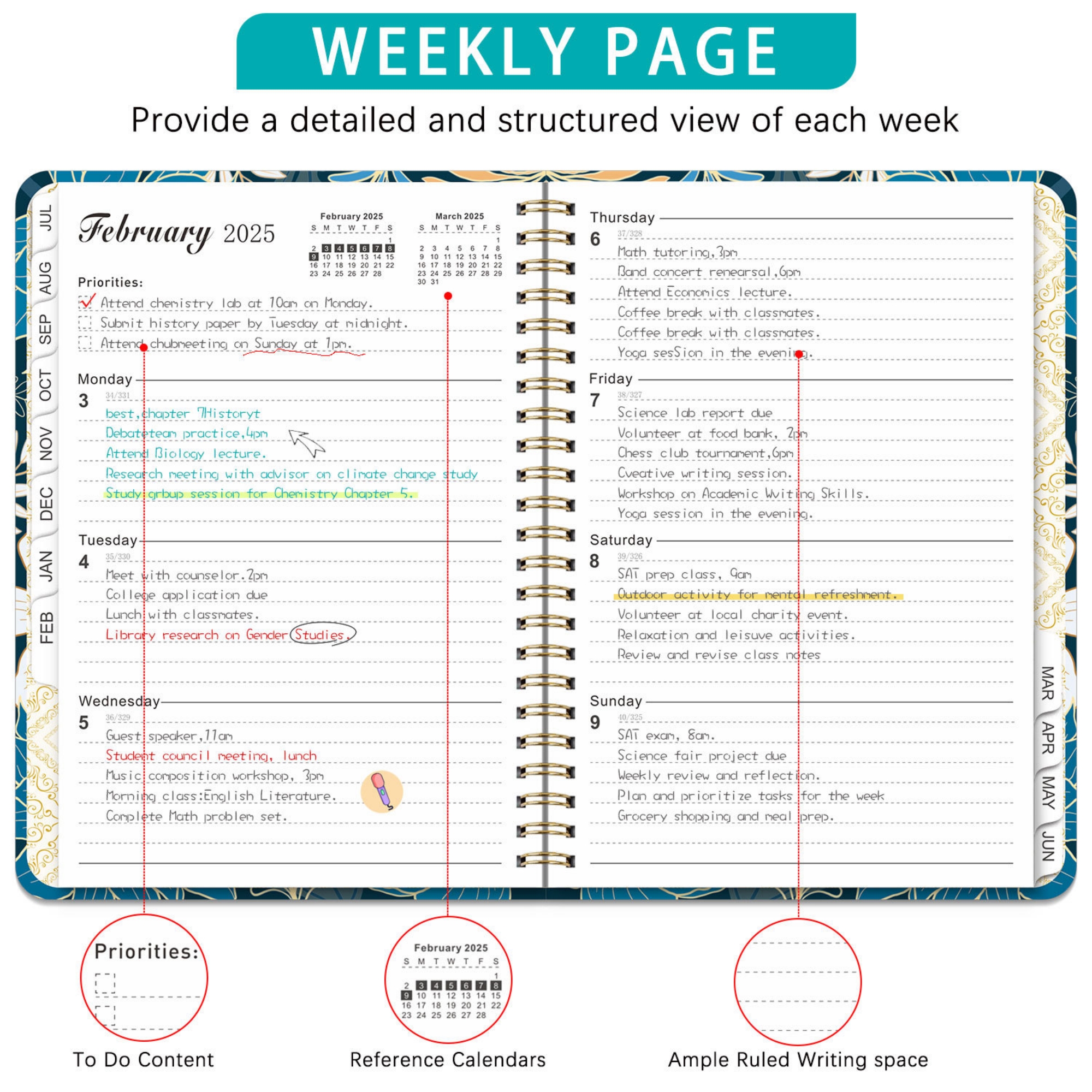 2025 Weekly Planner 5