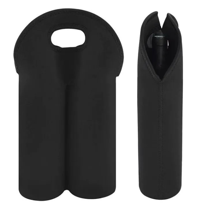 Two Bottle Insulated Neoprene Wine Holder 2
