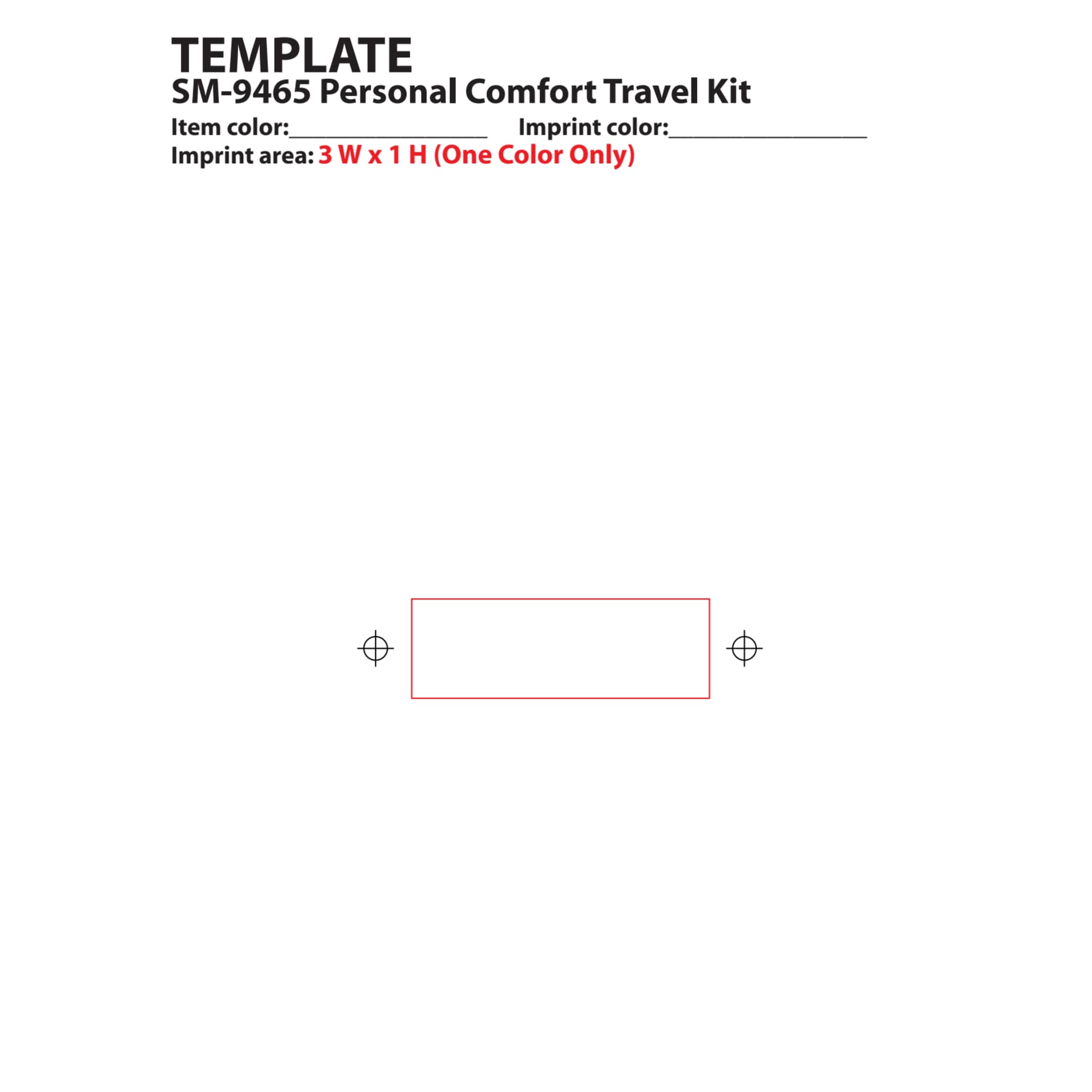 RPET Personal Comfort Travel Kit 25
