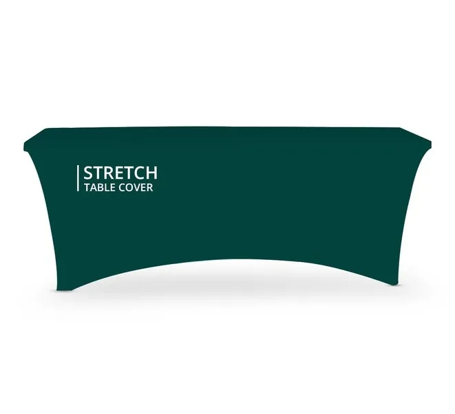 Stretch Table Cover - 4 sided with Zipper back (8' x 2.5') 5