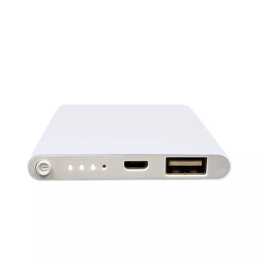 Sleek 4000mAh Power Bank W/Metal Case Wrap 6