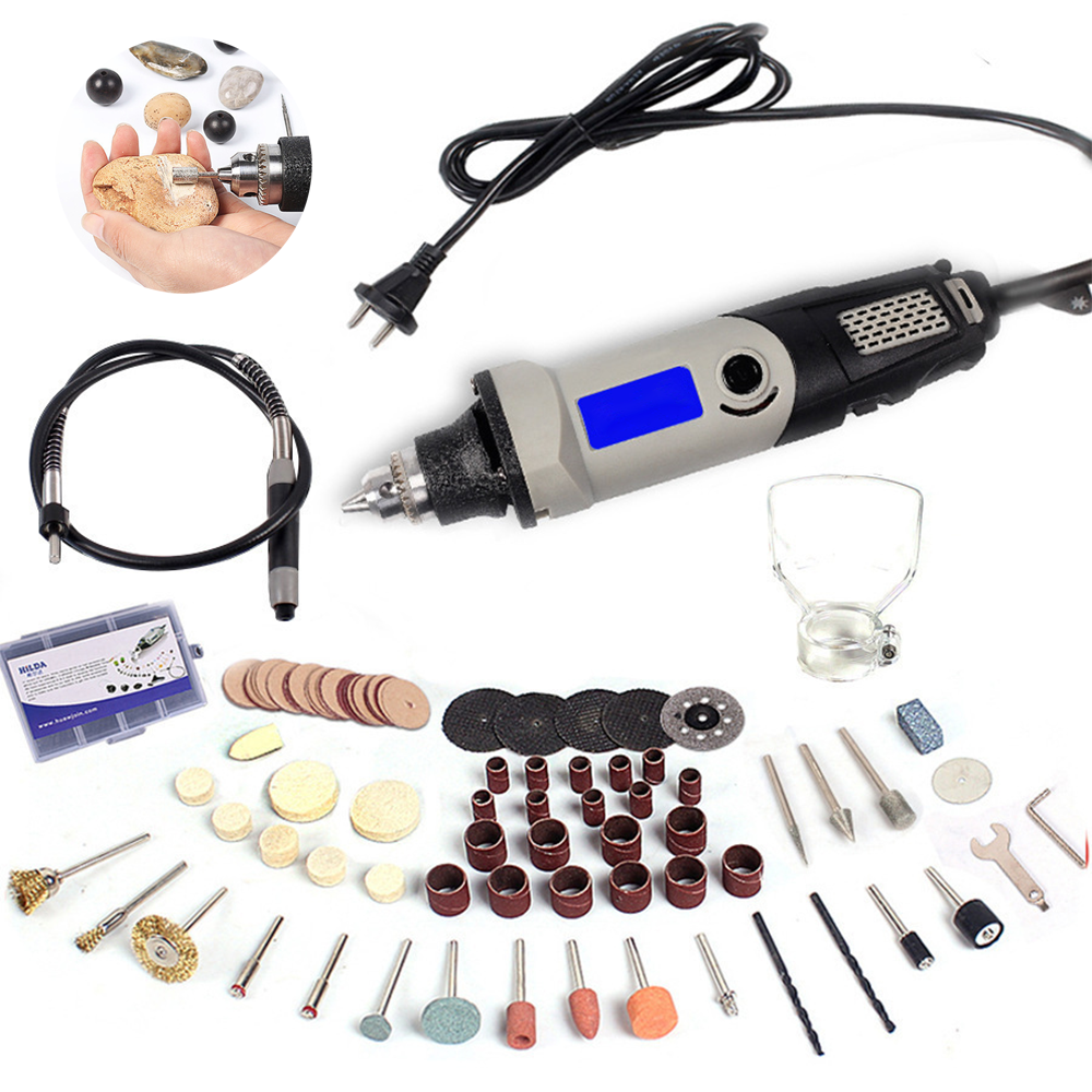 Rotary Tool and Flexible Shaft 92pcs Accessories 3
