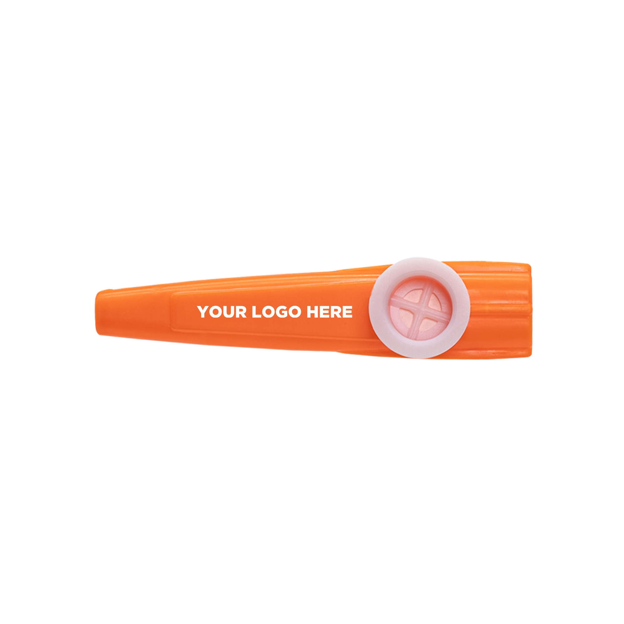 Orange Plastic Kazoo 2