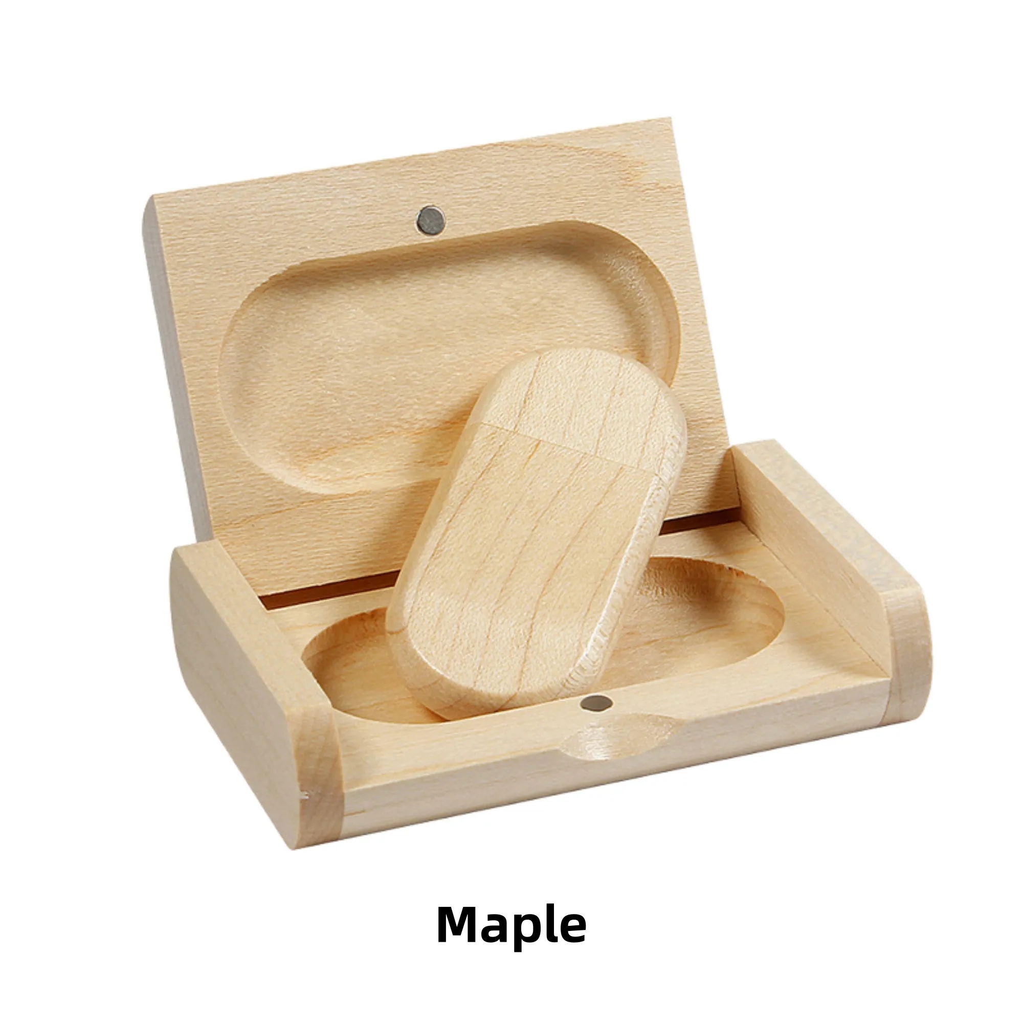 16GB Exquisite Minimalist Wooden USB Flash Drive Set 5