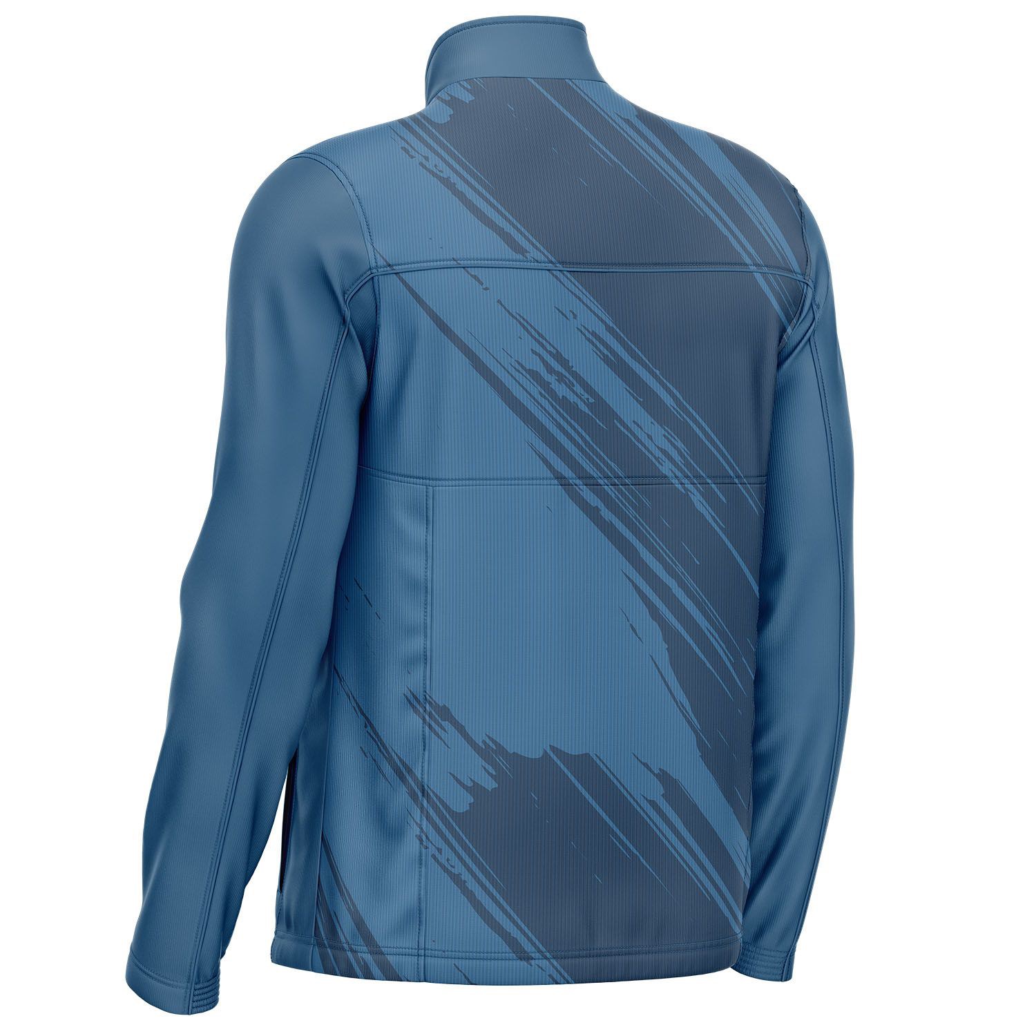 Unisex 180 GSM Spandex Milk Silk Sublimation Quarter Zipper Sweatshirt 1