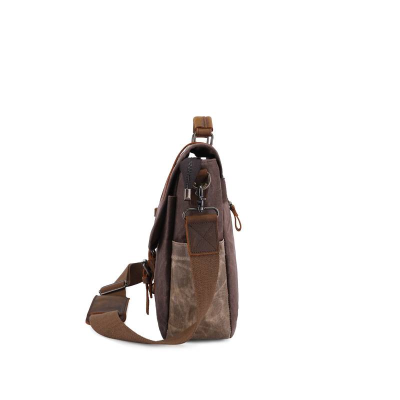 PU Leather Travel Messenger Crossbody Bag 4