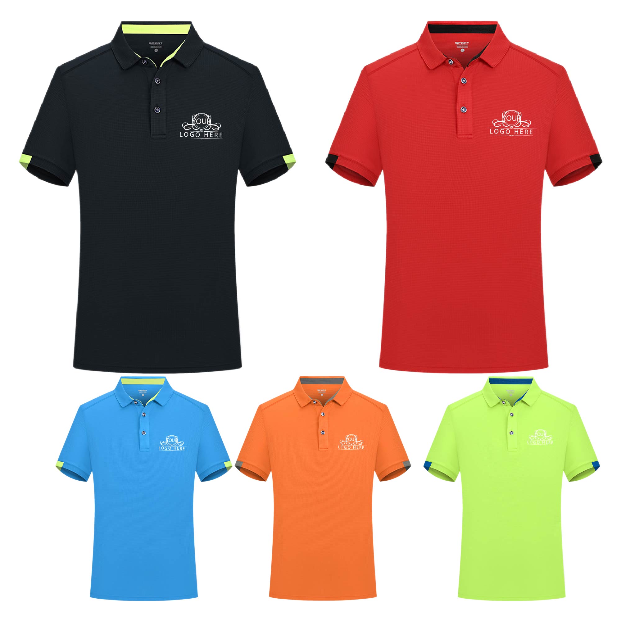 Classic Men Short Sleeve Polo 2