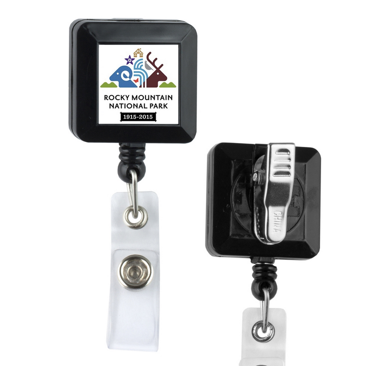 Square Shape Badge Reel 9