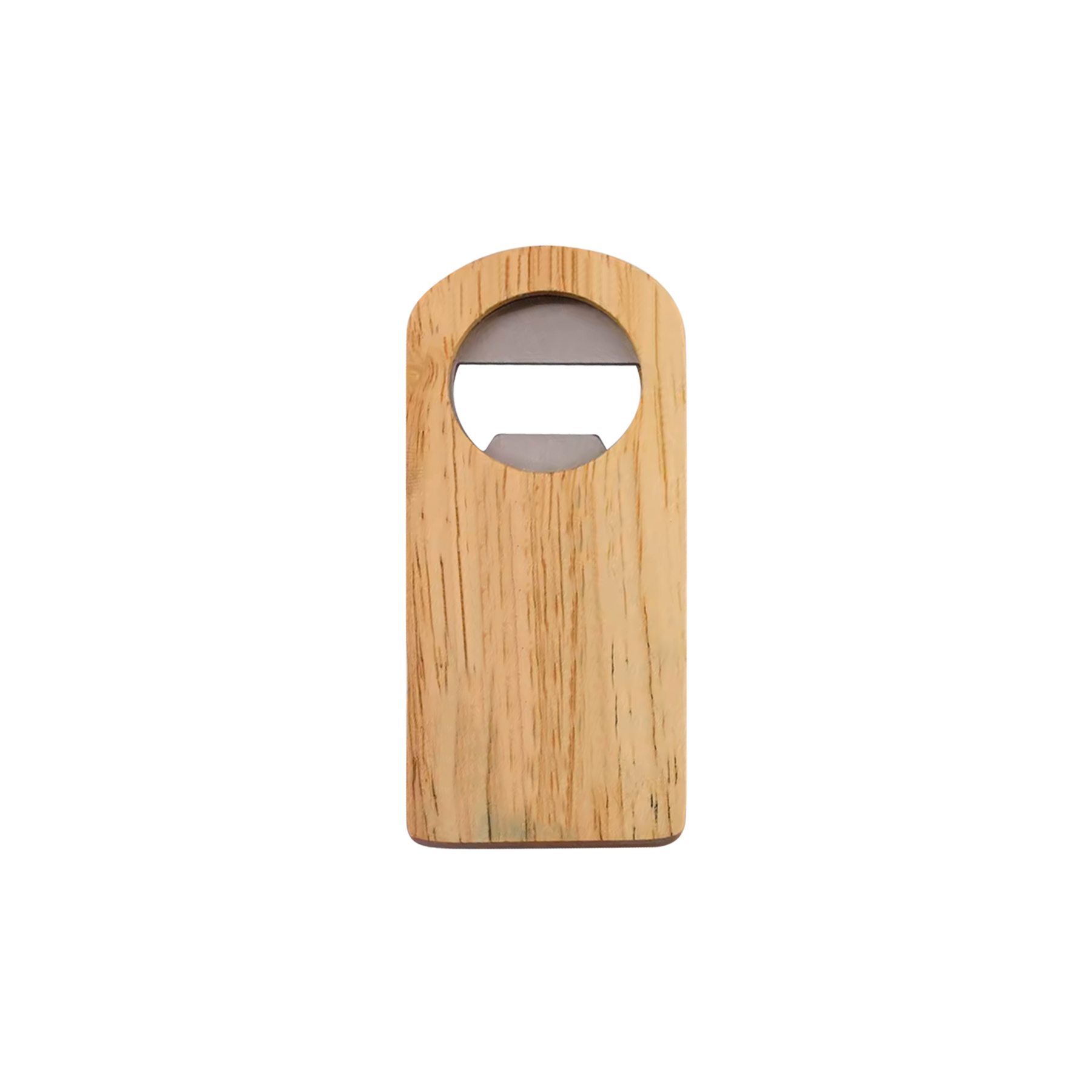 420 Stainless Steel Wooden Handle Bottle Opener 4