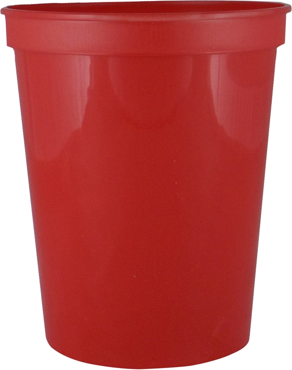 16 oz. Smooth Wall Plastic Stadium Cup 9