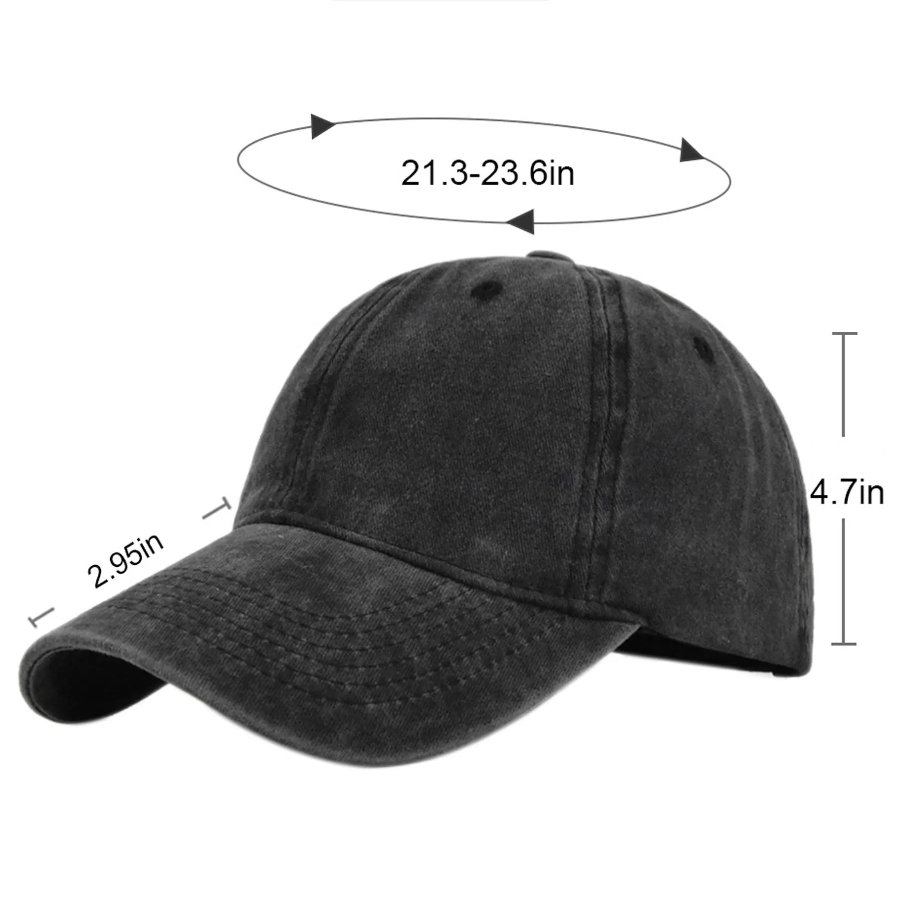 Solid Color Baseball Cap 5