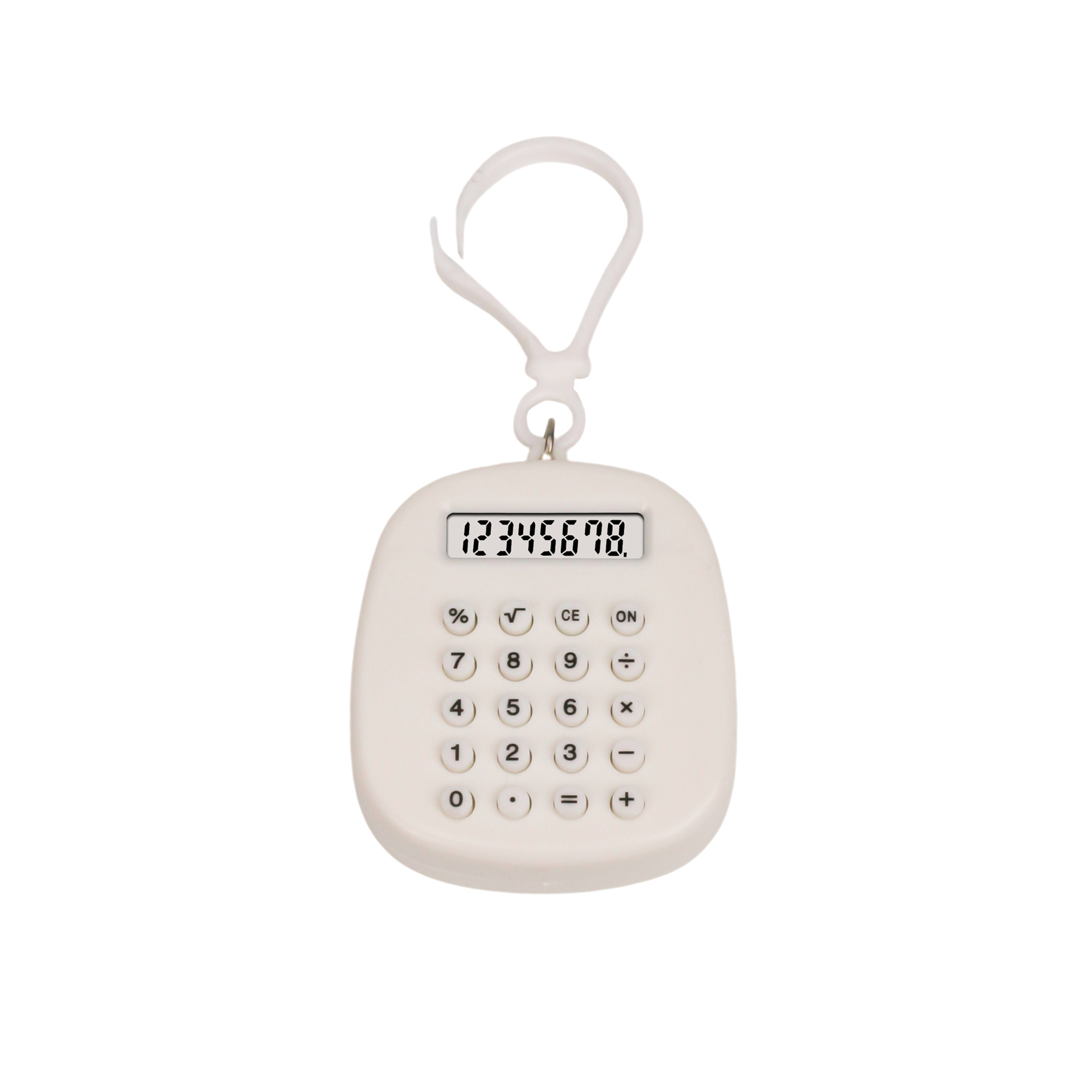 Clip-On Pocket Calculator Keychain 1