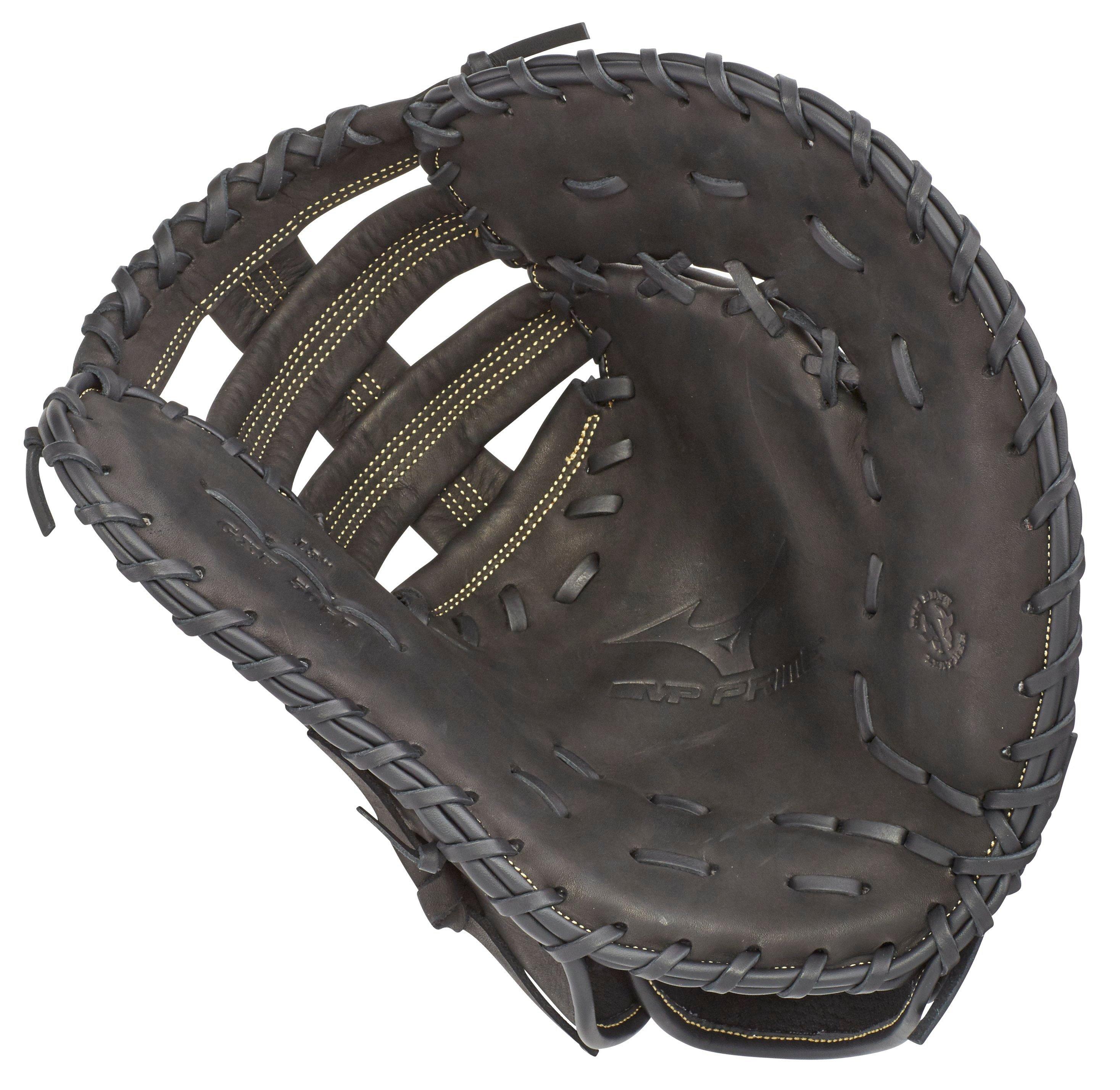 MVP Prime Fastpitch Softball First Base Mitt 13", BioSoft Leather, Center Pocket Design 1