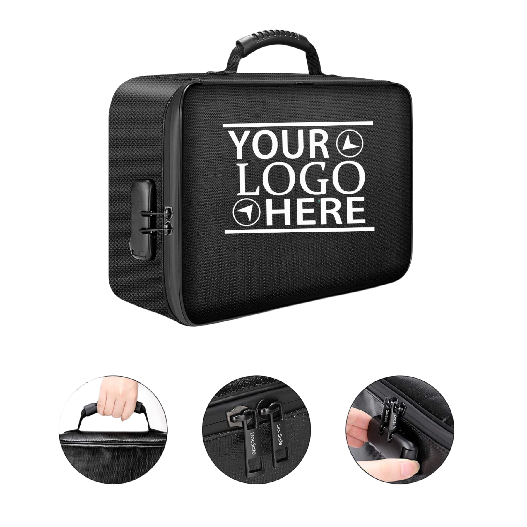 Document Bag with Lock 2