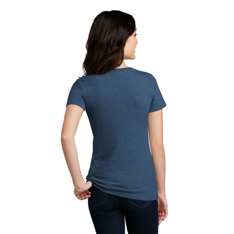 District Women's Perfect Blend CVC V-Neck Tee. 55