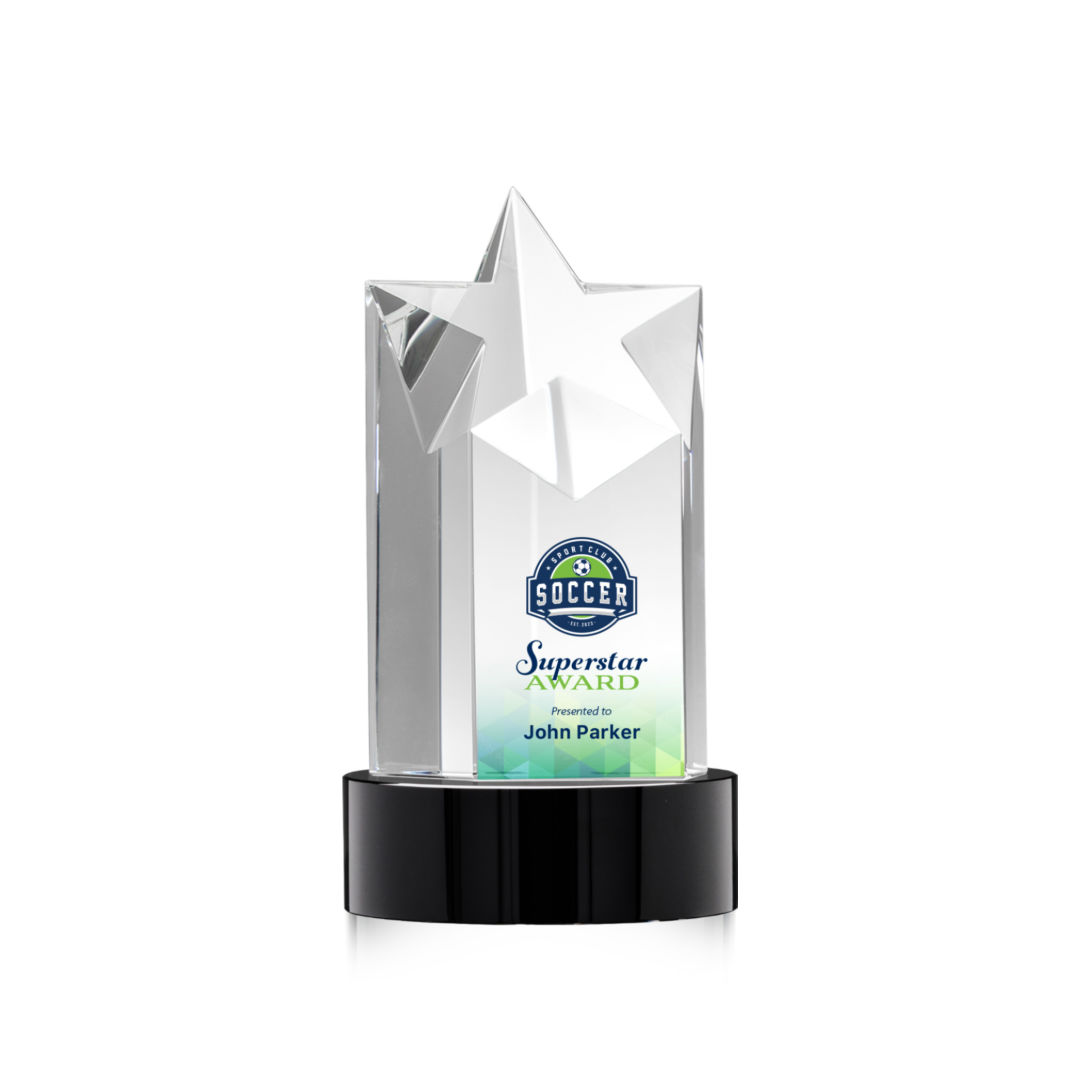 Berkeley VividPrint™ Award on Stanrich Base - Black 2