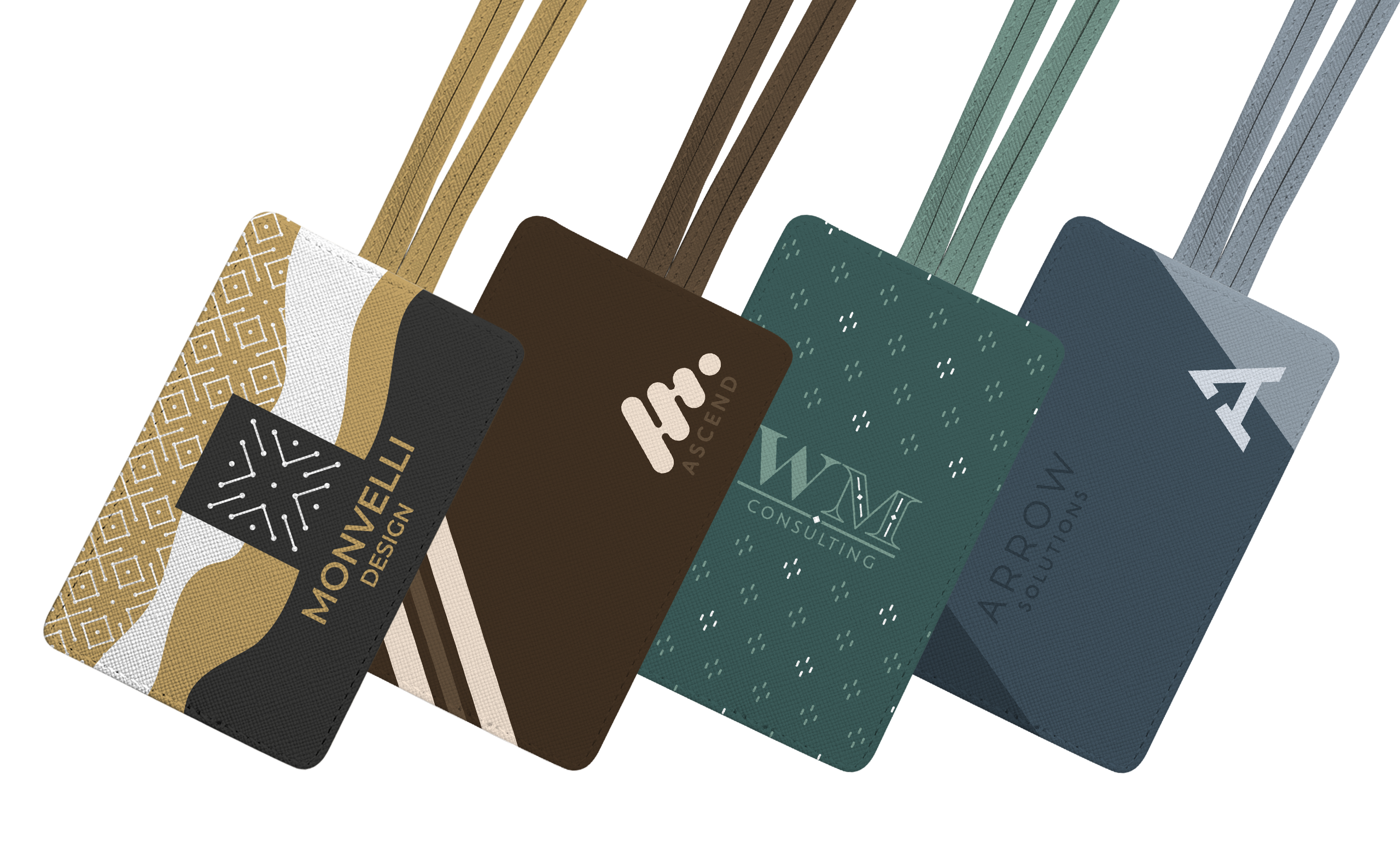 LVL Vegan Leather Luggage Tag