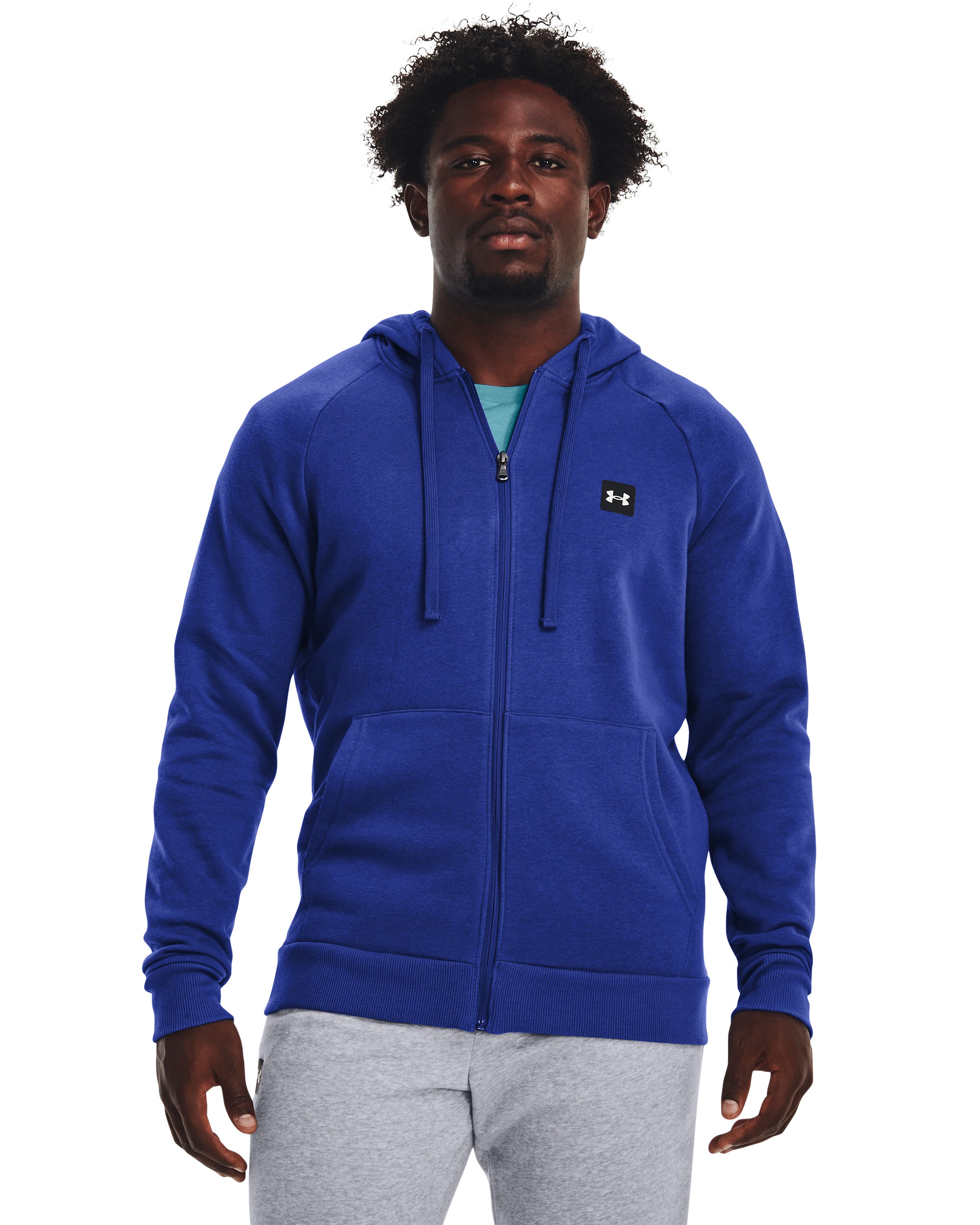 UA Rival Fleece Men's Full Zip Hoodie 3