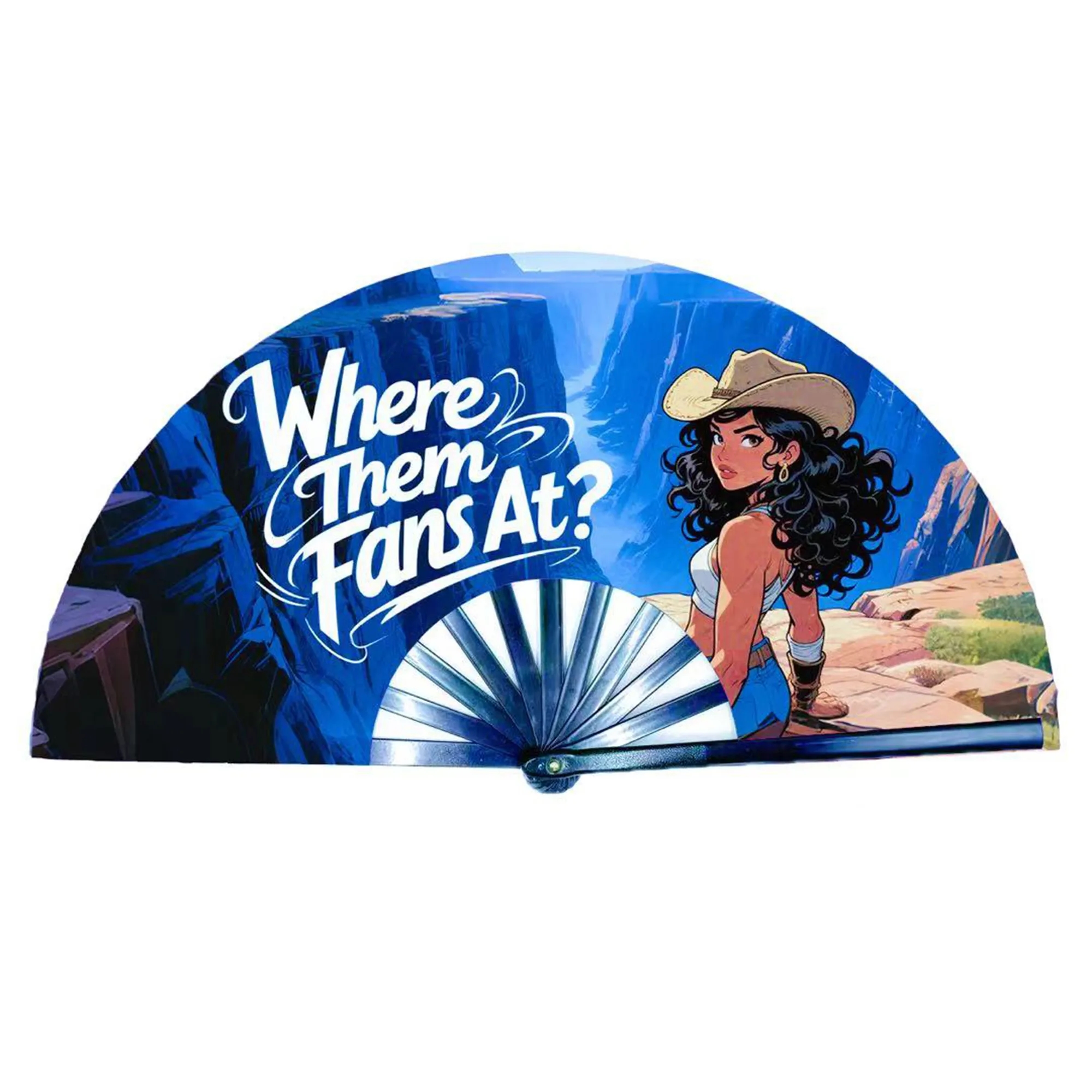 Line Dance Popping Fan for Western Party Event Gift 20