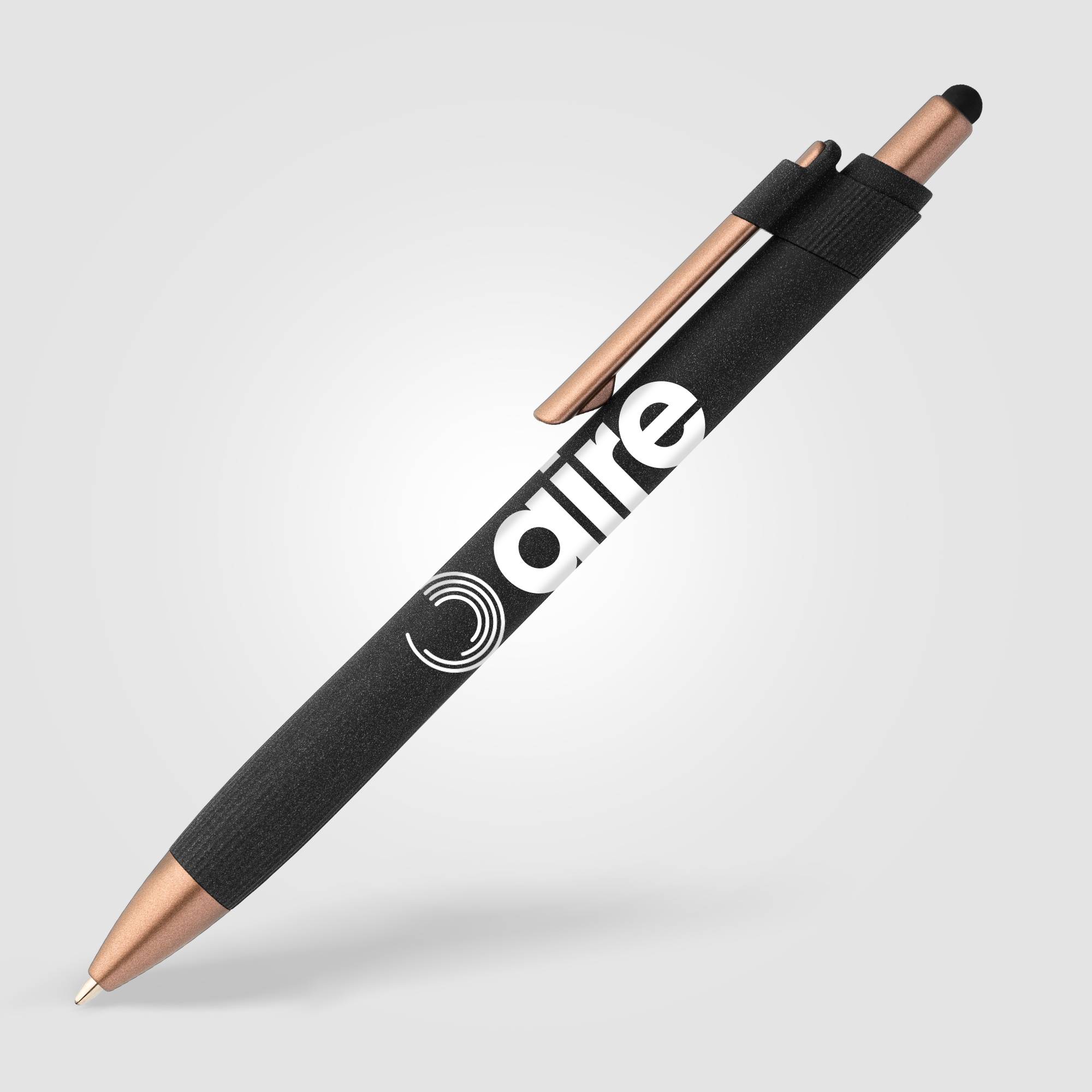 York Recycled Plastic Bronze Trim Stylus Ballpoint Pen 26