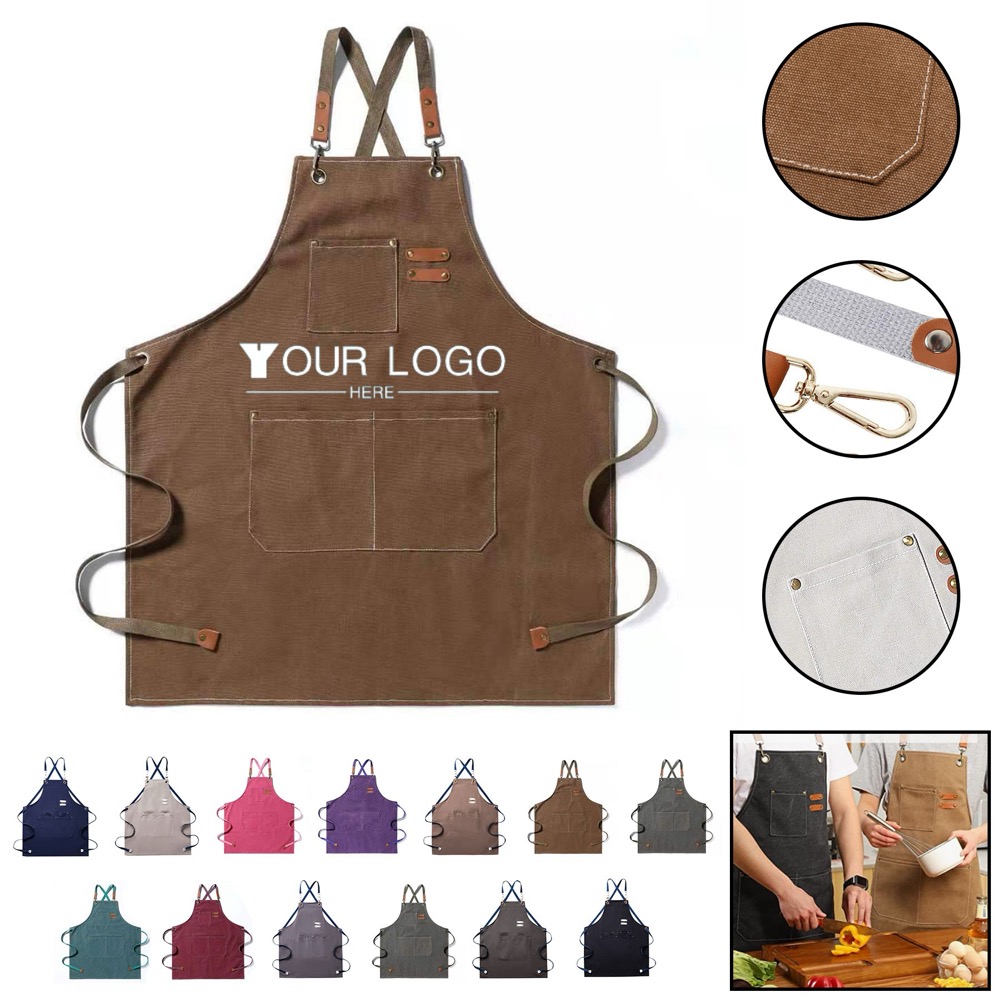 Adjustable Straps Chef Apron 2