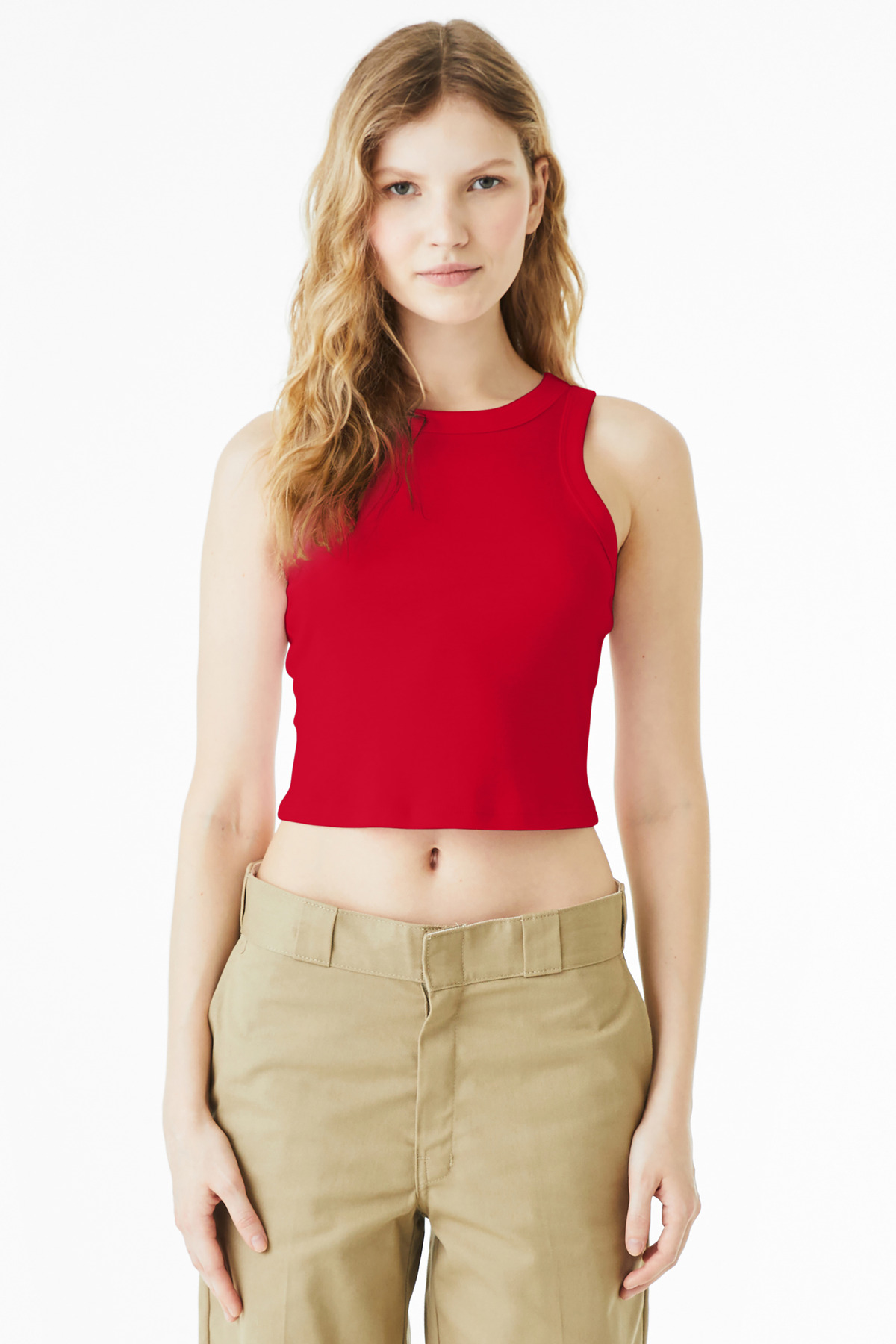 BELLA+CANVAS Women's Micro Rib Racer Tank BC1019 35