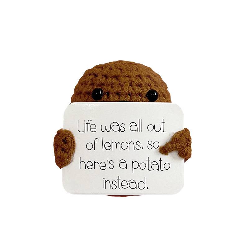 Handwoven Potato Doll 3