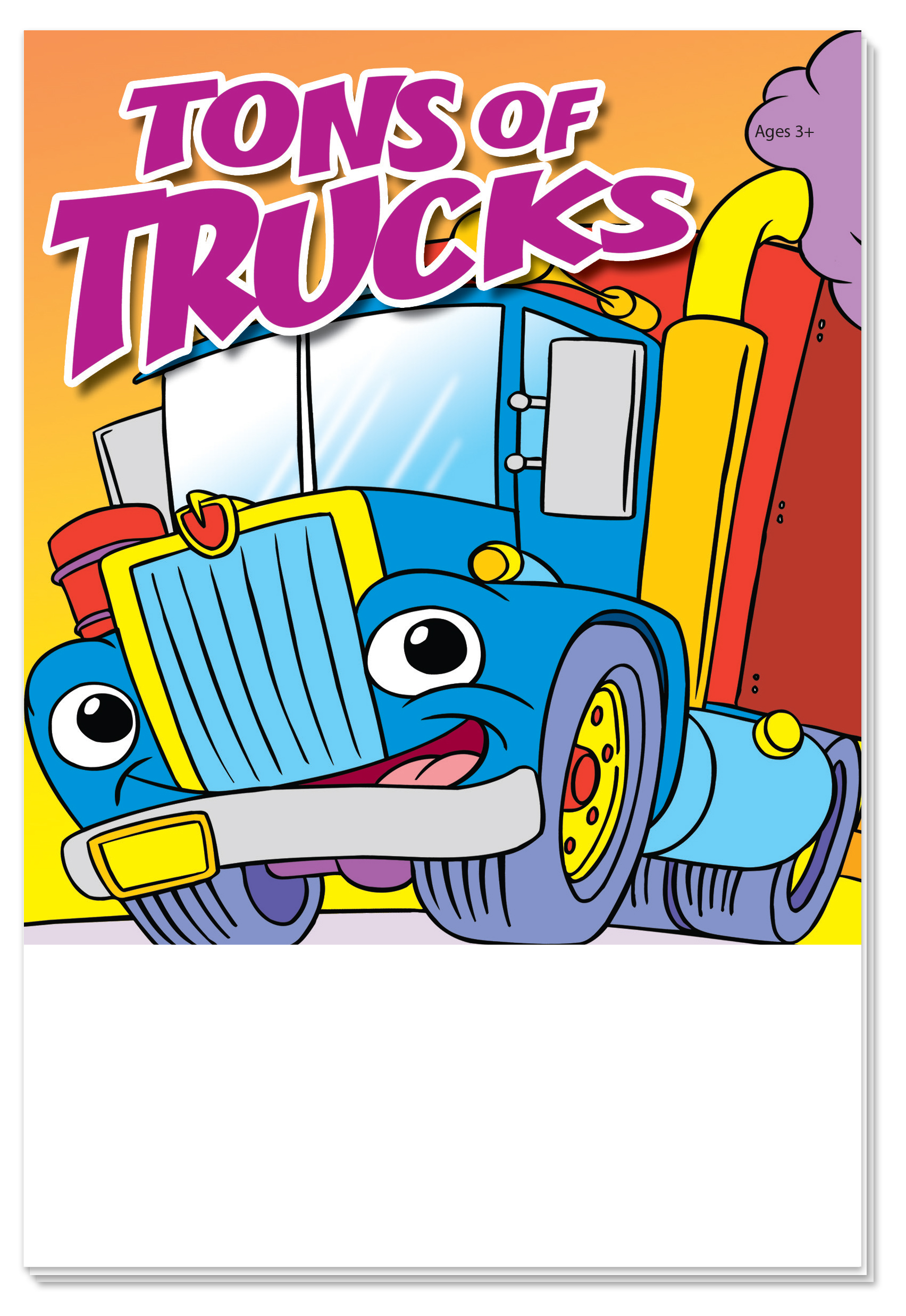 ACTIVITY PAD SET - Tons of Trucks Activity Pad Fun Pack 2