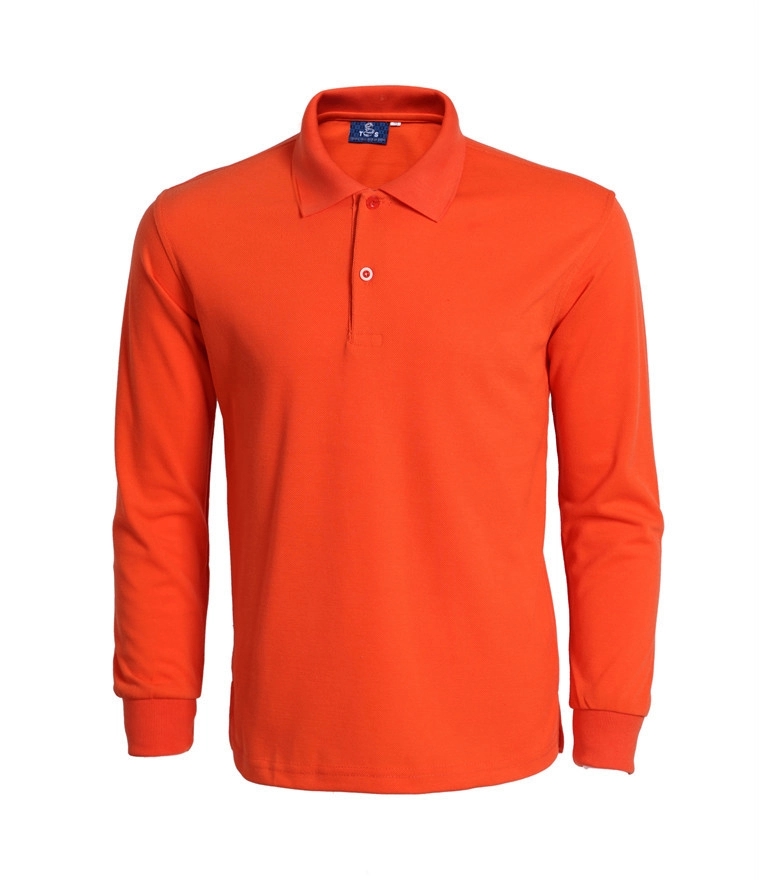 Cotton Long Sleeve Polo 11