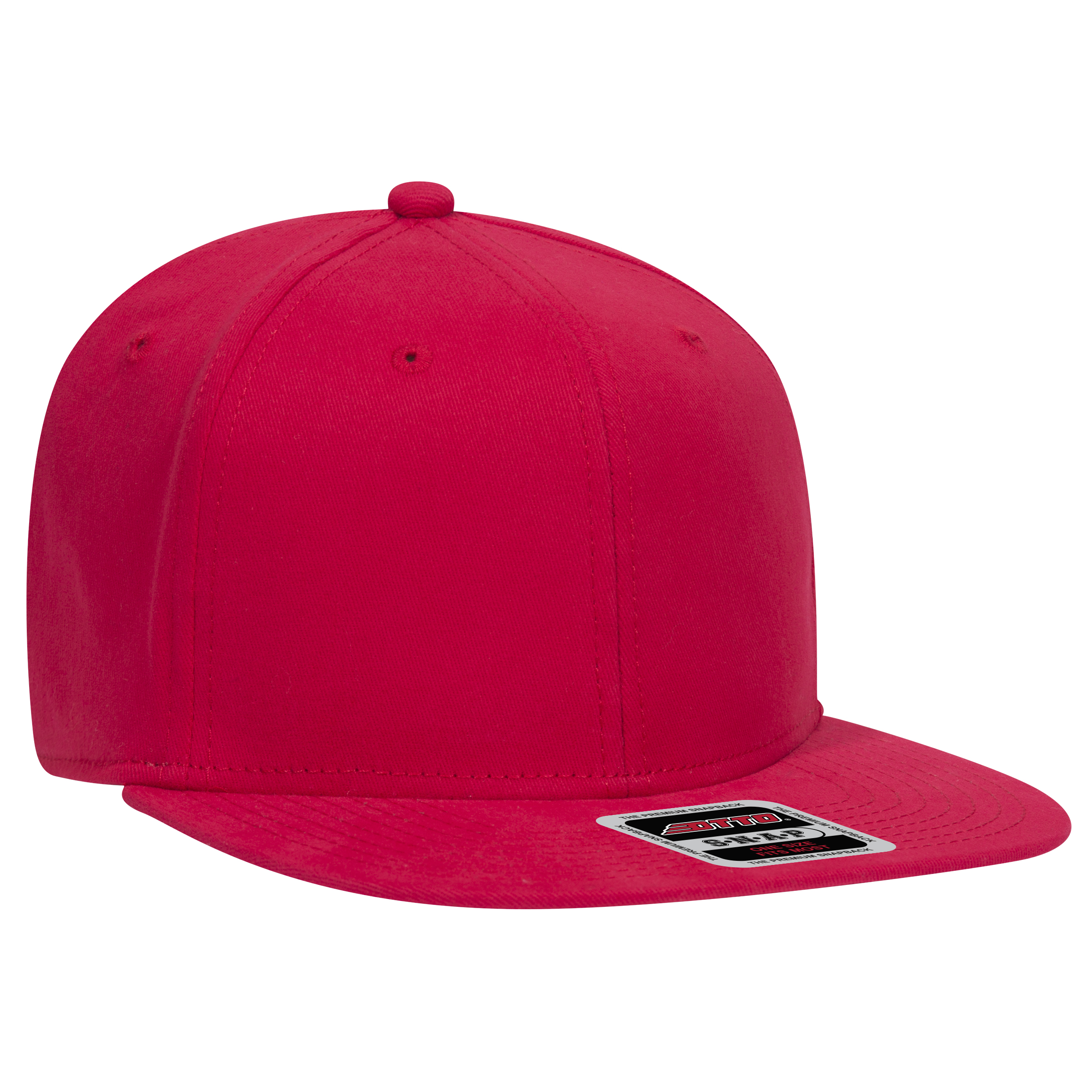 OTTO CAP "OTTO SNAP" 6 Panel Mid Profile Snapback Hat 2
