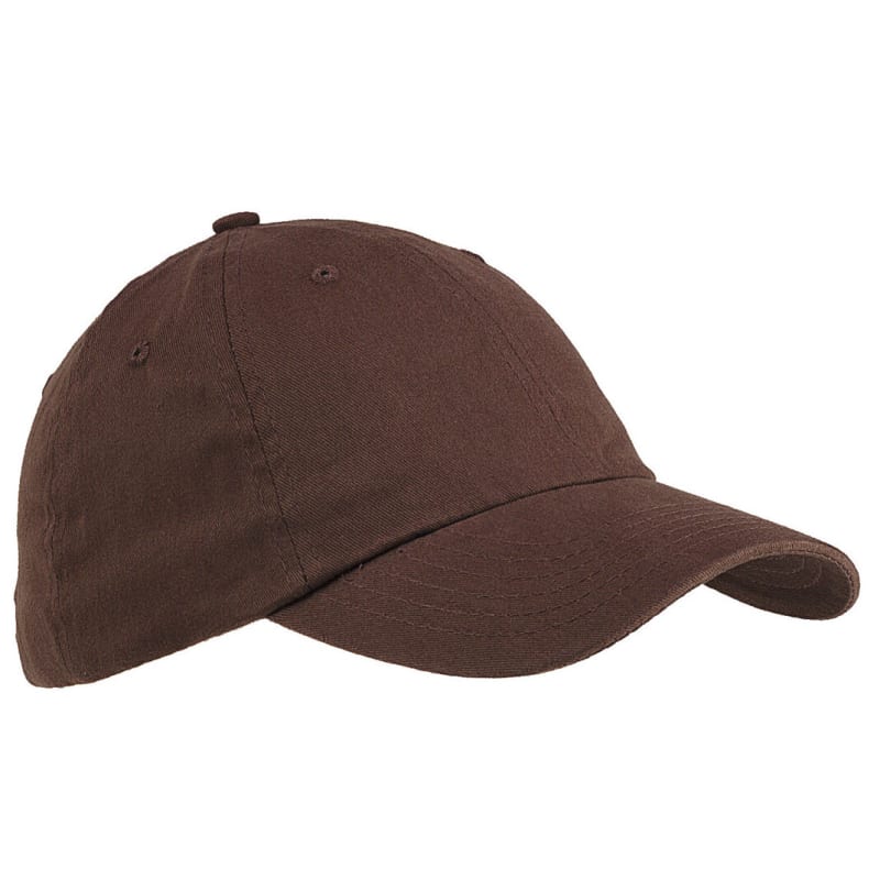 Big Accessories 6-Panel Brushed Twill Unstructured Cap 35