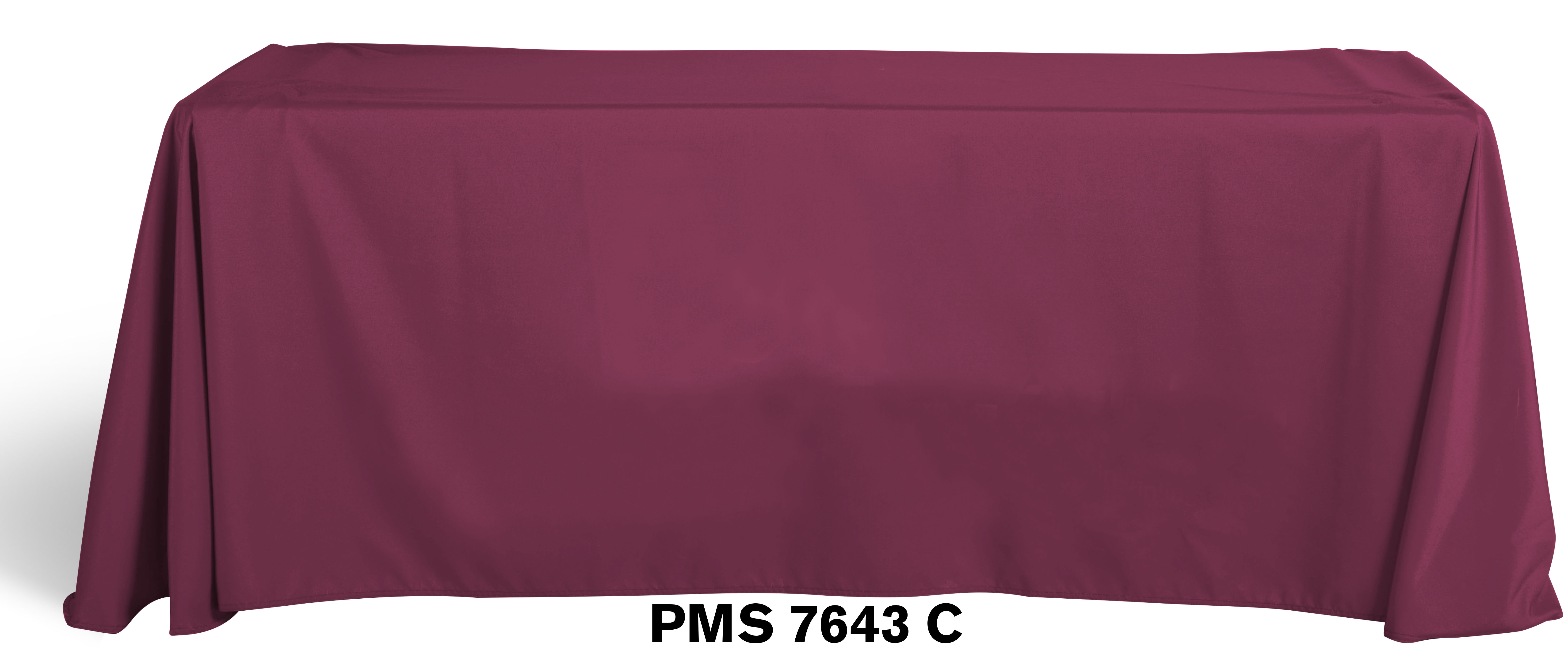 ECONOMY 8' Flat, 3 Sided Digital Front Panel Imprint Table Cover 5