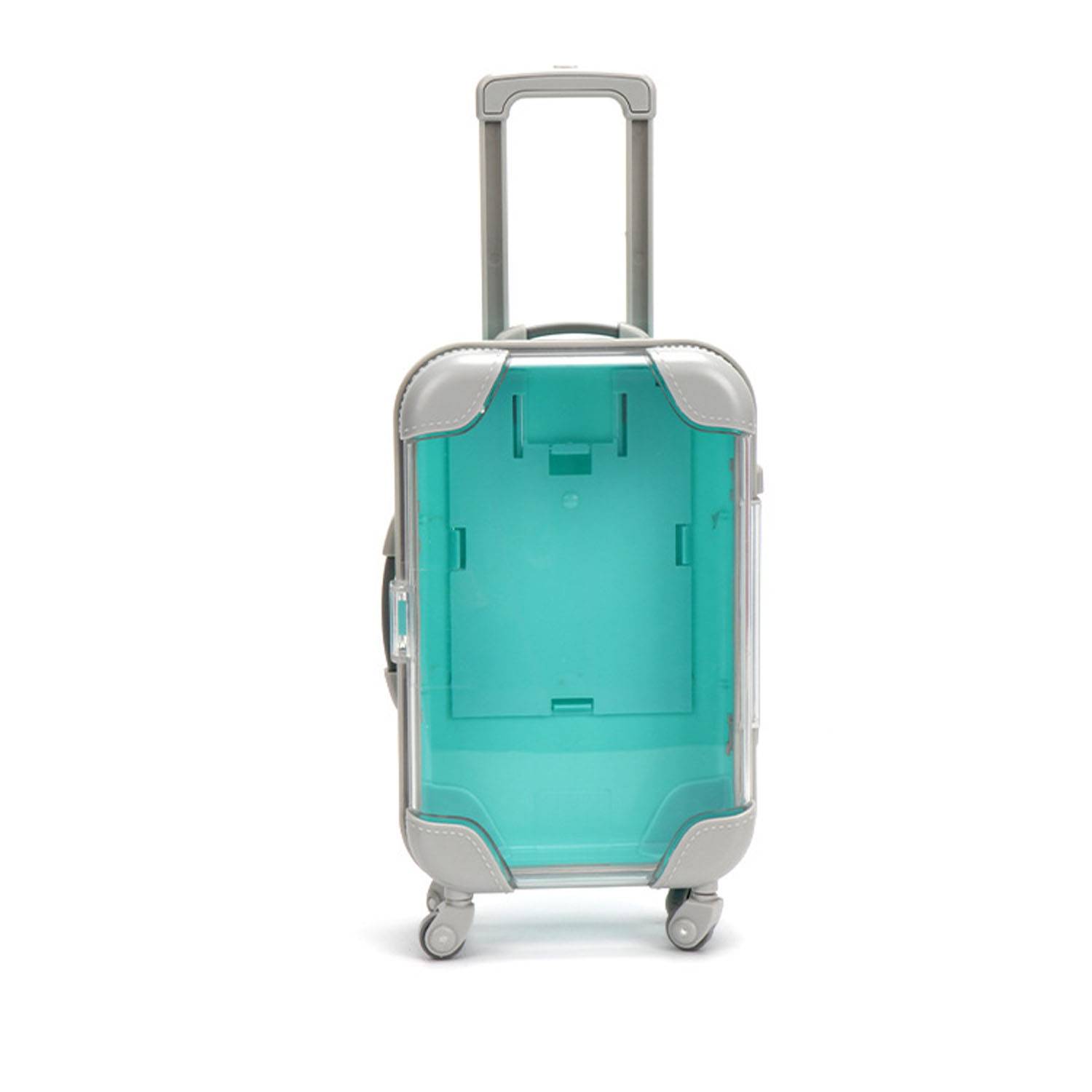 Mini Safe Plastic Travel Suitcase Toy Storage Box 4