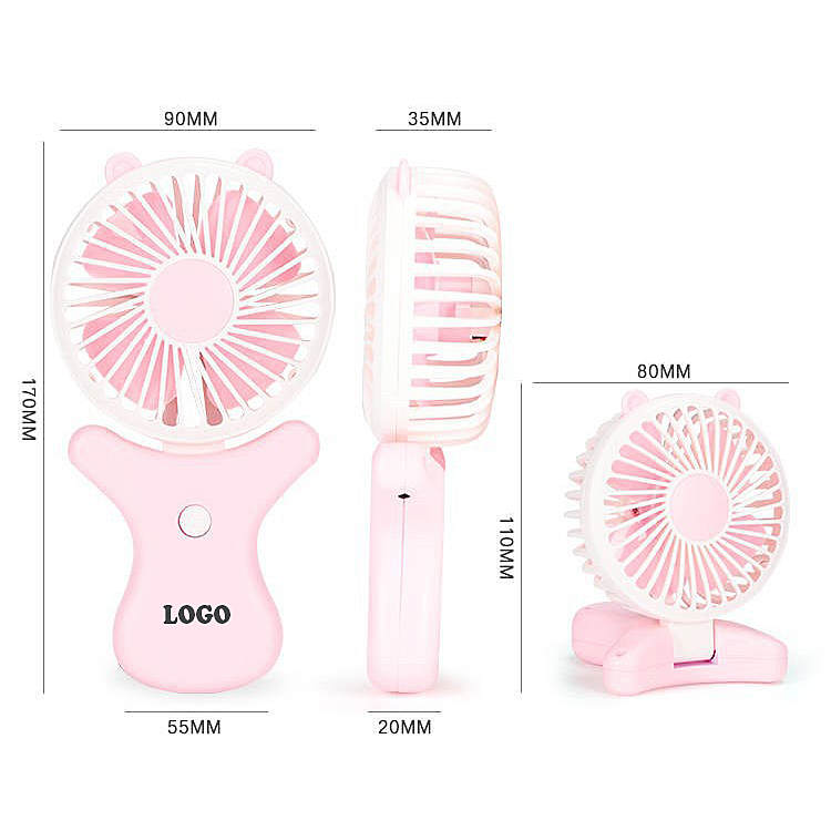 Mini USB Handheld Foldable Charging Folding Fan 3