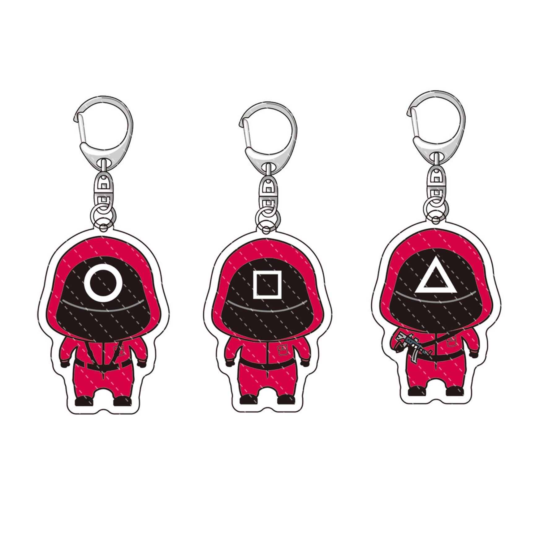 keychain pendant Resin Carabiner Clips 3