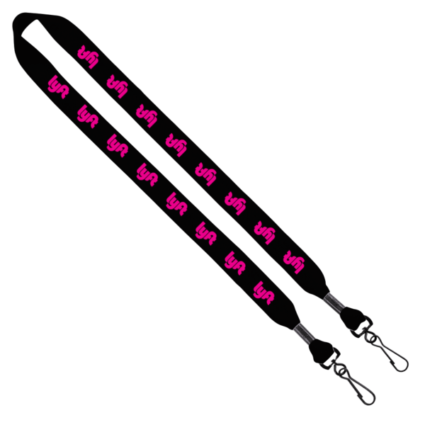3/4" Cotton Double Swivel Hook Lanyard 17