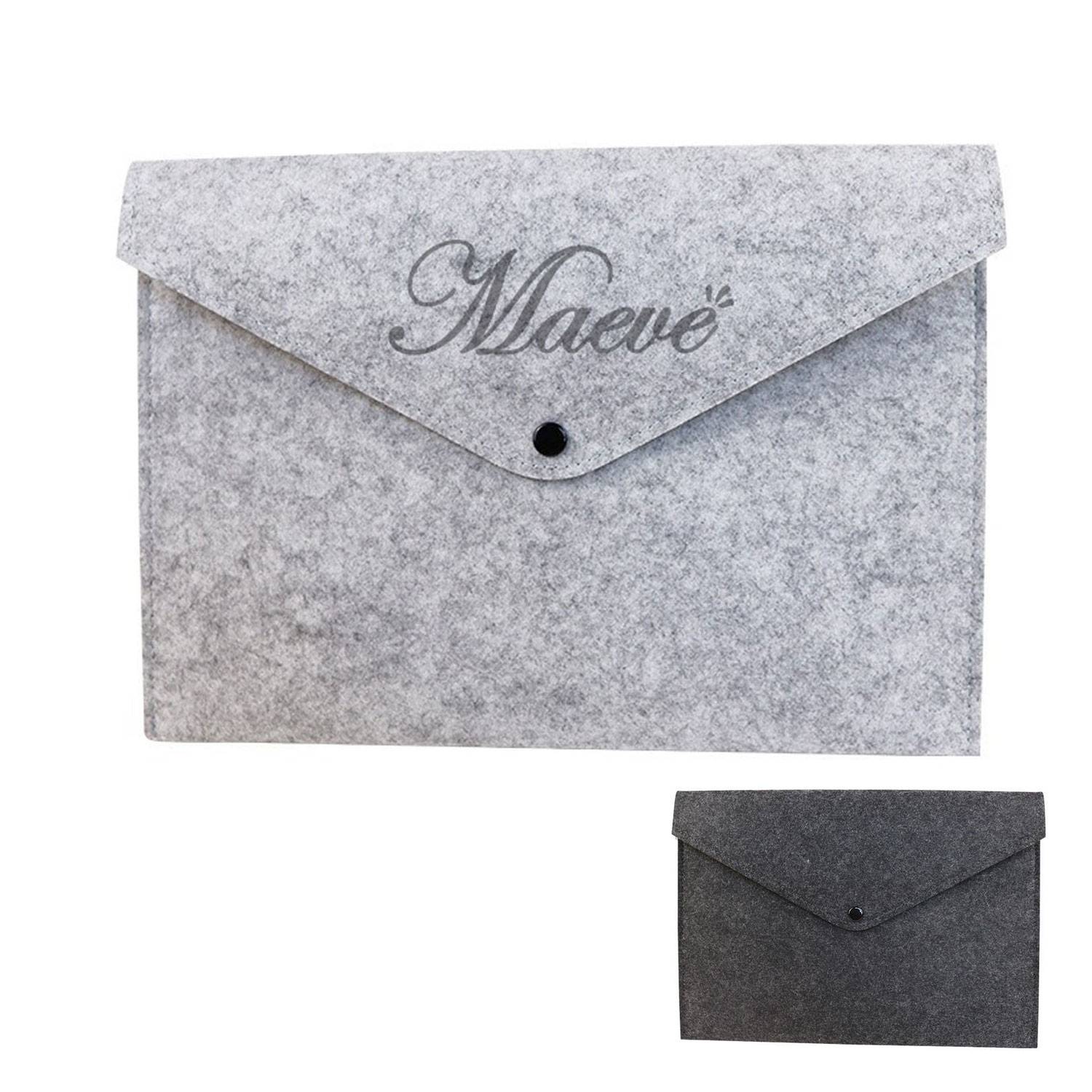 Felt Document Holder A4 Expanding File Folder Portfolio Case 12