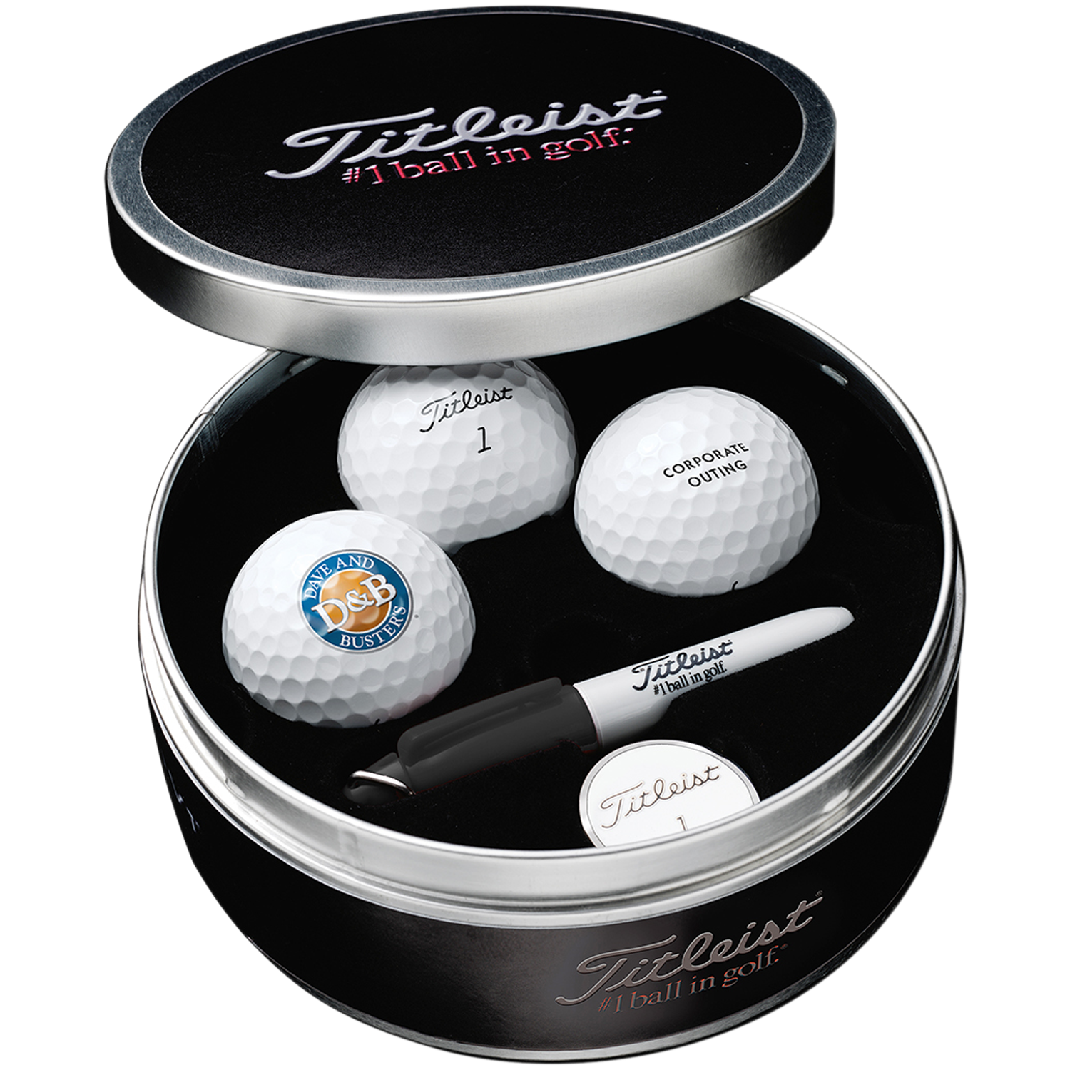 Titleist® Pro V1 Golf Ball Tin 6